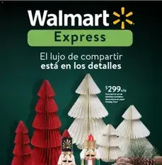 Vista previa del folleto Walmart Express folleto Navidad válido desde 03/11/2025