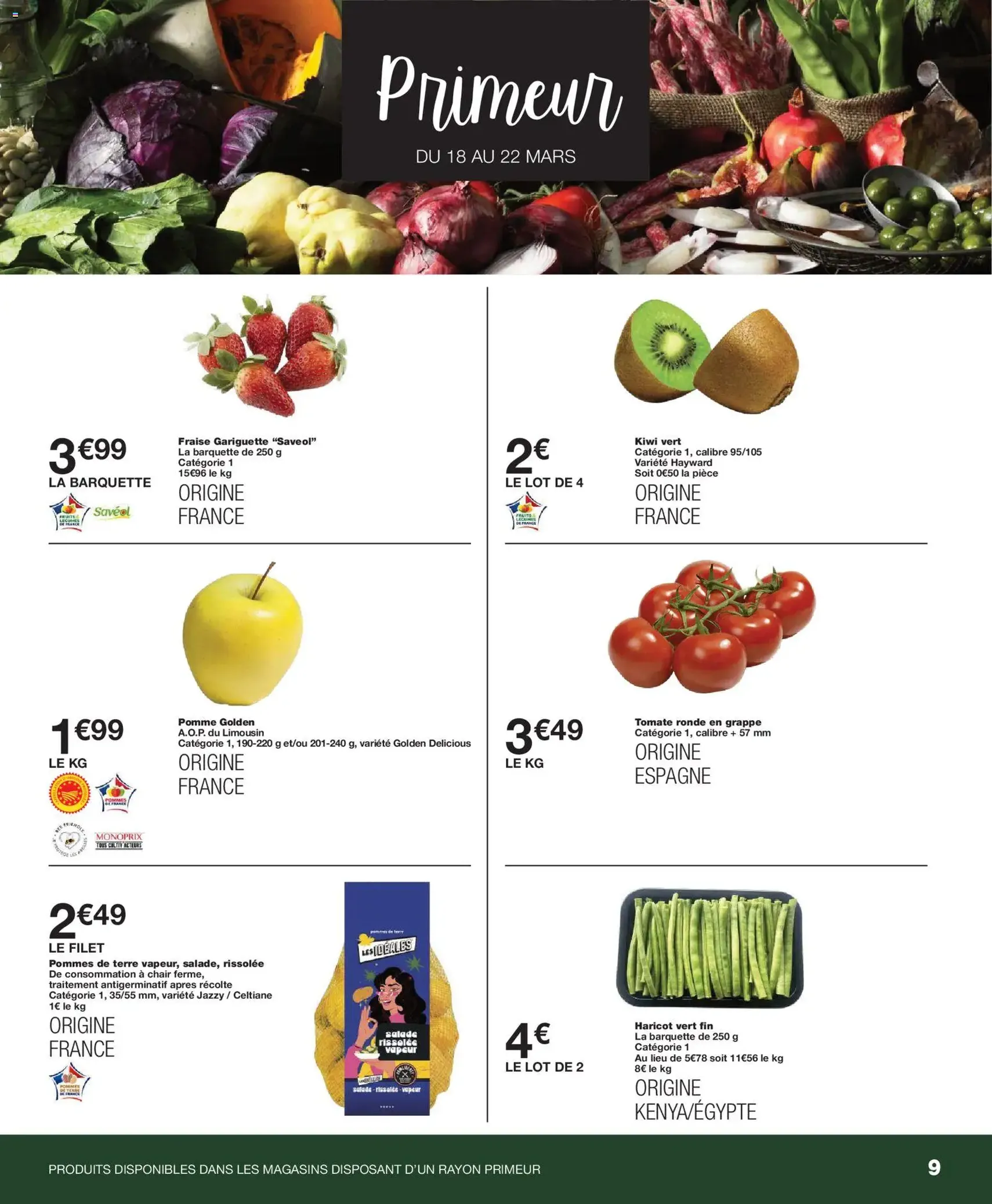 Monoprix catalogue - brochure valable à partir du 03/03/2026, page 9 sur 68