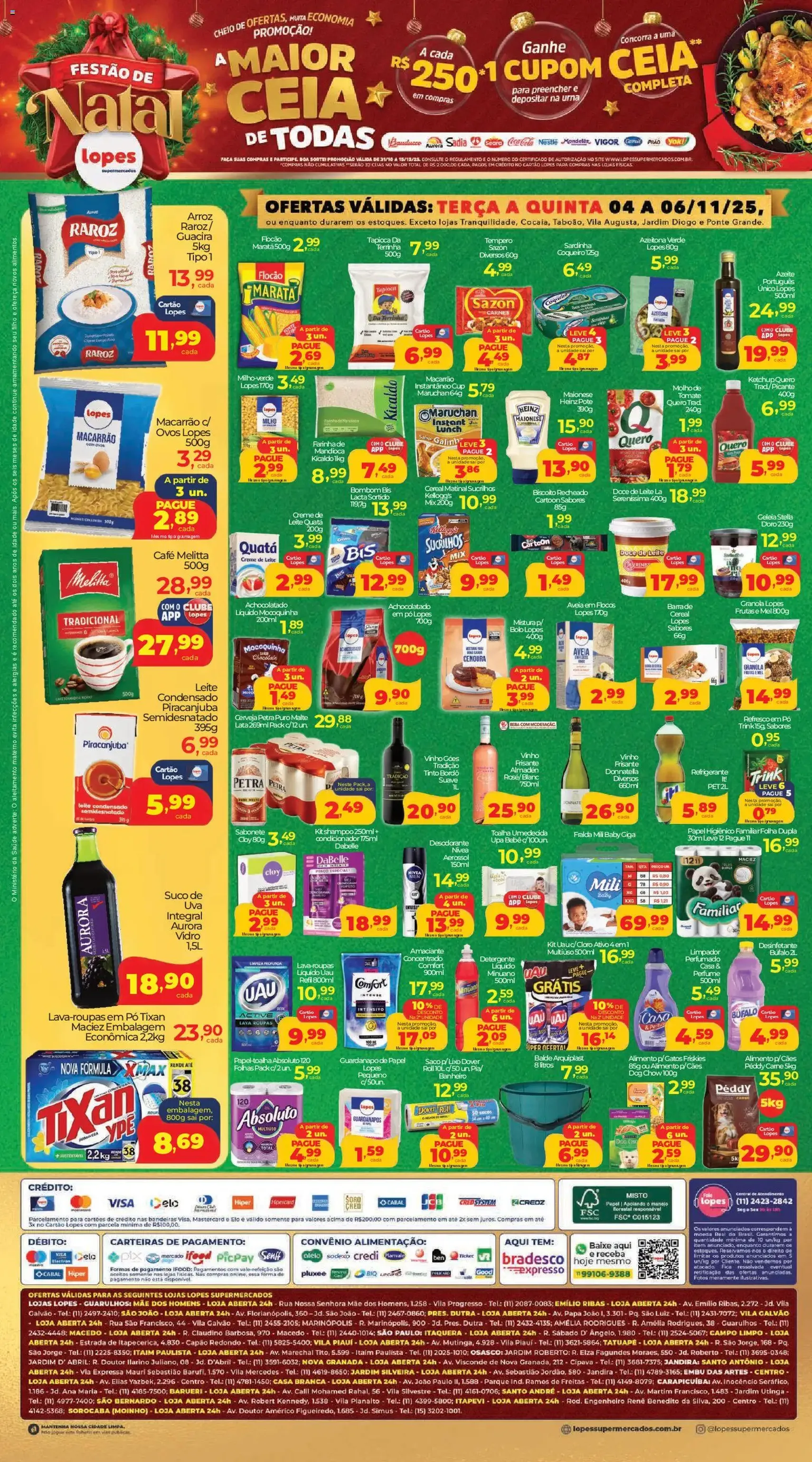 Lopes Supermercados - Ofertas da semana - folheto válido a partir de 04/11/2025 página 2 de 2