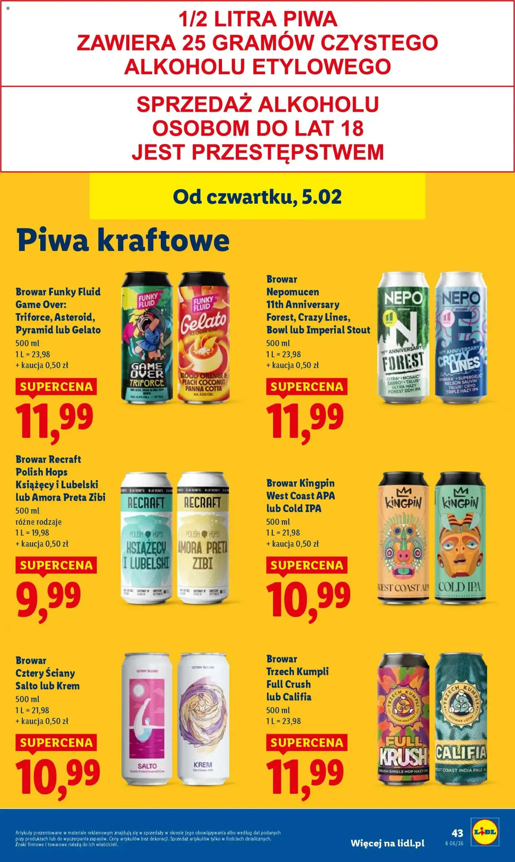 Lidl Gazetka - ważny gazetka od 05.02.2026 strona 45 z 61