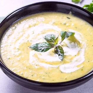 Recipe preview Quick Courgette Soup