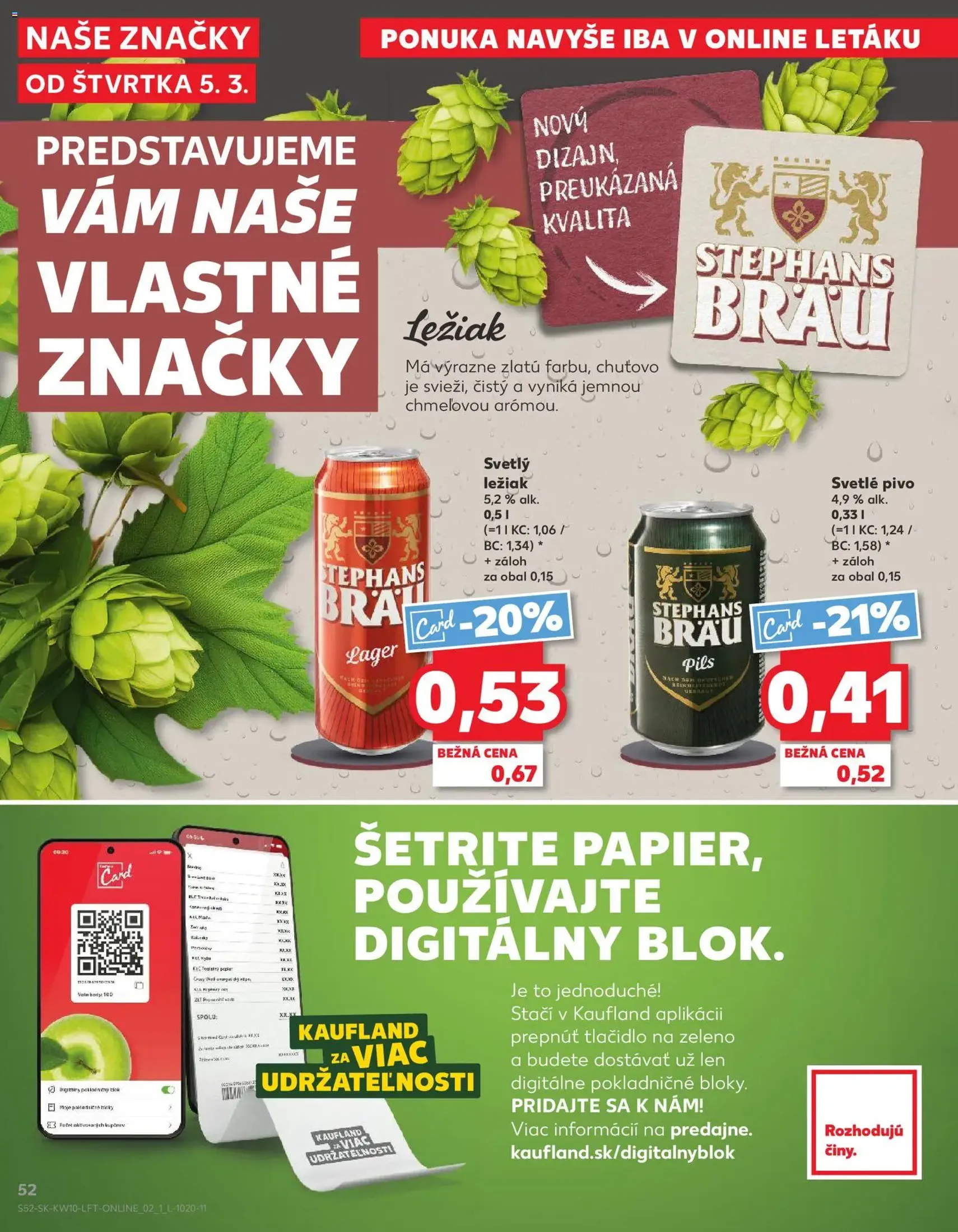 Kaufland leták - platný leták od 05.03.2026 strana 52 z 78
