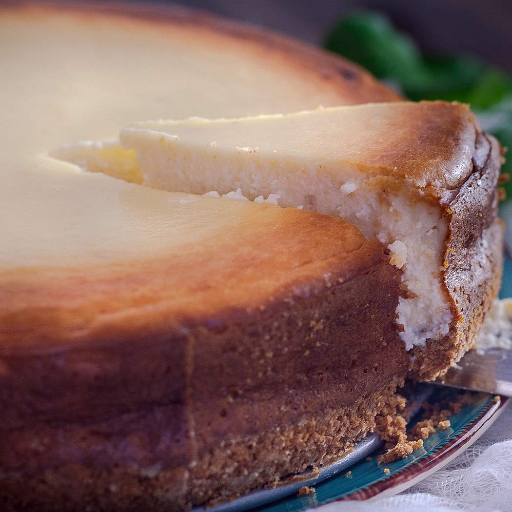 Cheesecake al tofu leggera e cremosa al forno