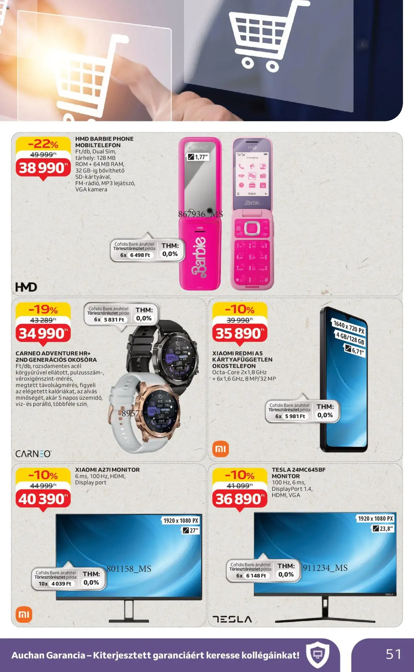 Auchan Akciós újság - 2025.08.07. érvényes szórólap 51 oldal 54 oldalból Auchan Akciós újság - 2025.08.07. érvényes szórólap 51 oldal 54 oldalból