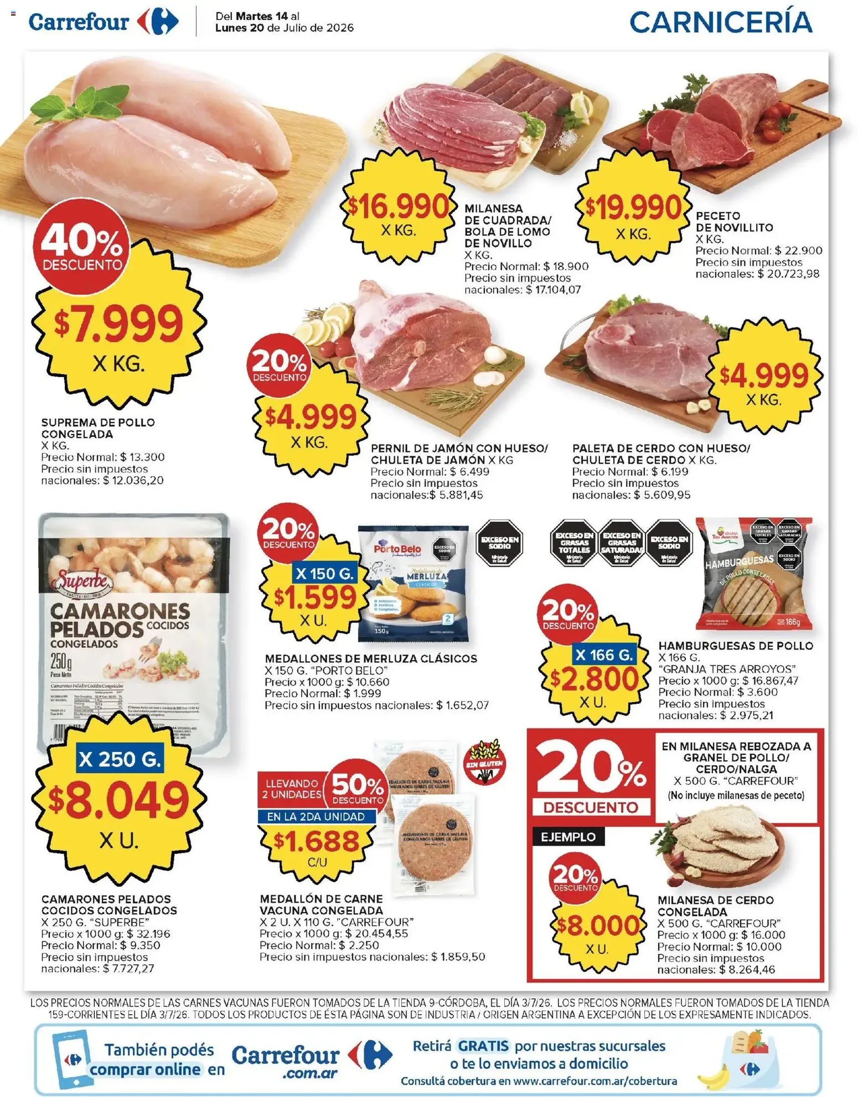Carrefour ofertas - folleto válido desde 14/07/2026 página 8 de 54