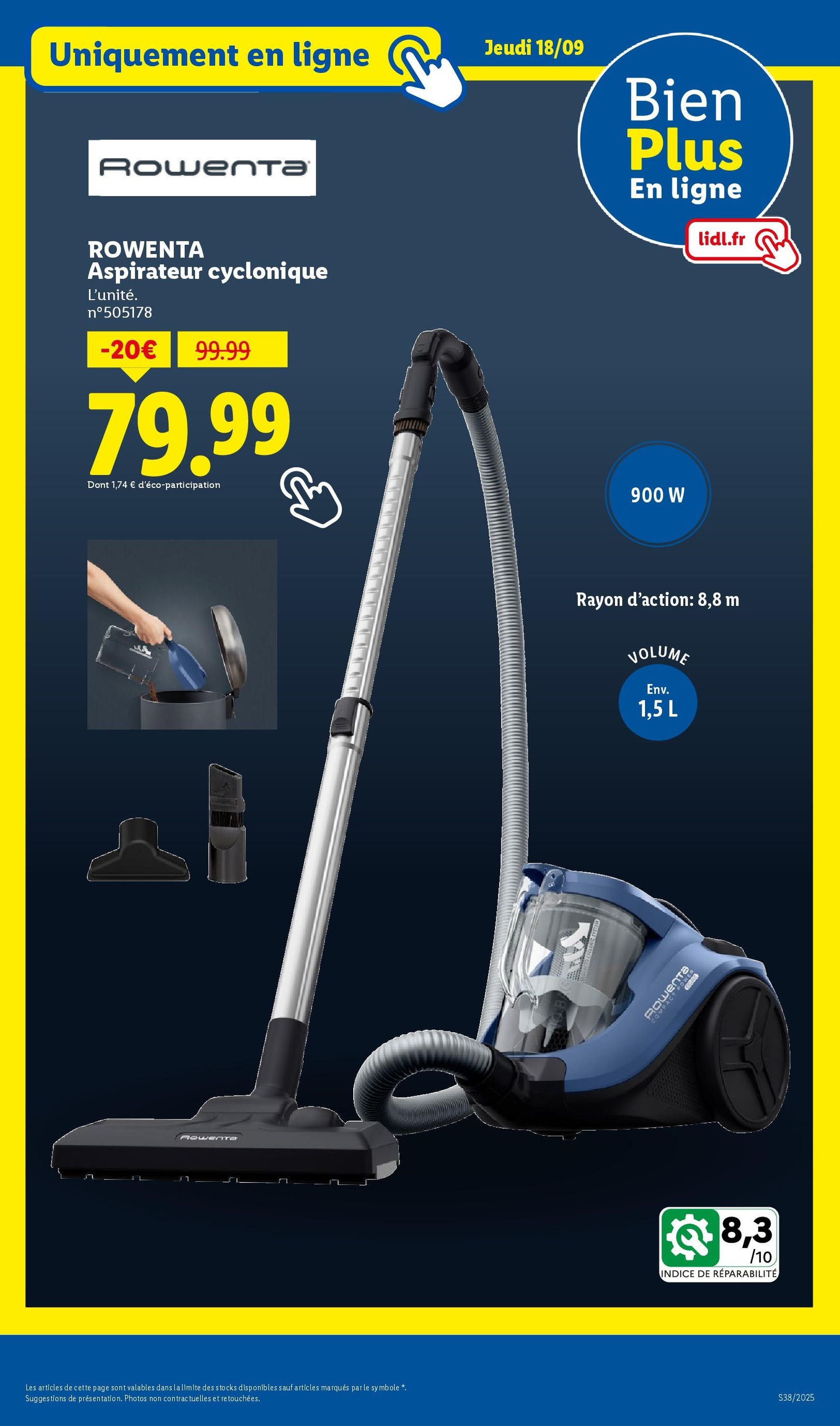 LIDL catalogue semaine 38 - brochure valable à partir du 18/09/2025, page 35 sur 75