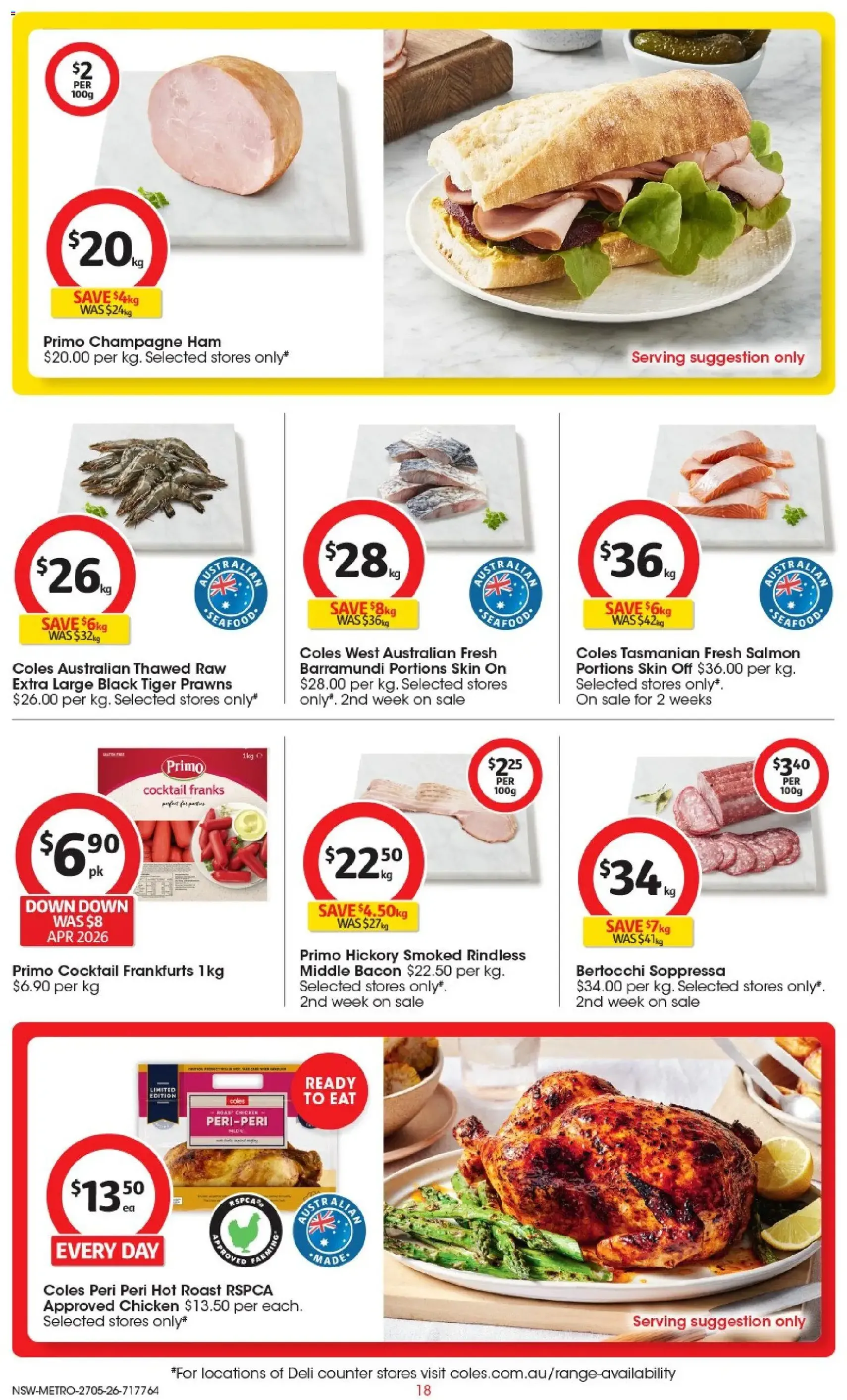 Coles catalogue - valid flyer from 27/05/2026, page 18 of 48
