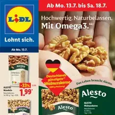 Lidl Prospekt - Prospekt Vorschau gültig ab 13.07.2026