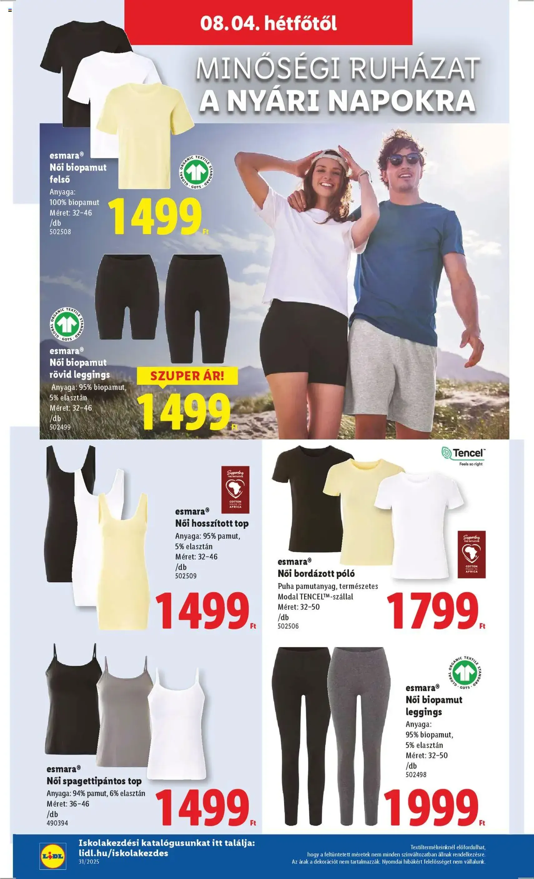 Lidl Akciós újság - 2025.07.31. érvényes szórólap 34 oldal 52 oldalból Lidl Akciós újság - 2025.07.31. érvényes szórólap 34 oldal 52 oldalból