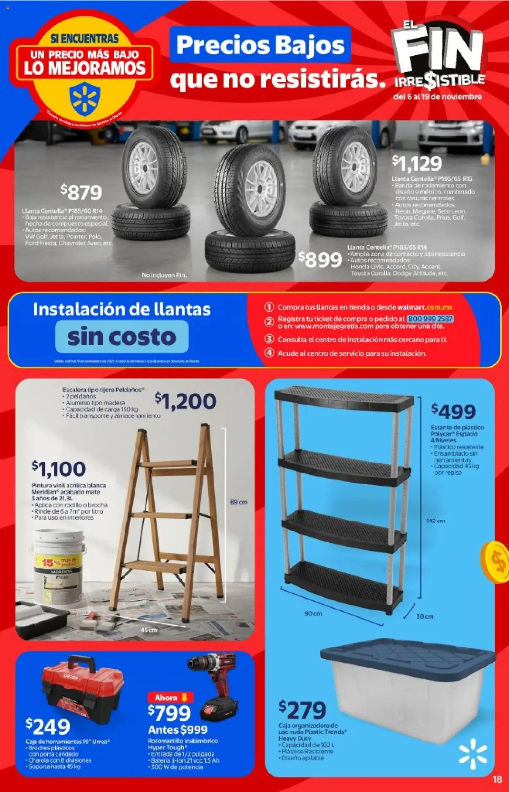 Walmart Buen Fin - folleto válido desde 06/11/2025 página 18 de 24