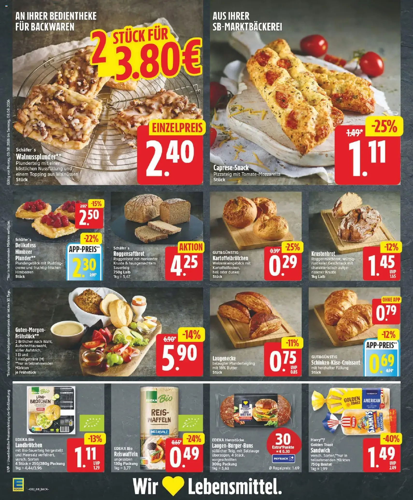 Edeka Prospekt - Gültiger Prospekt ab 03.08.2026, Seite 8 von insgesamt 27