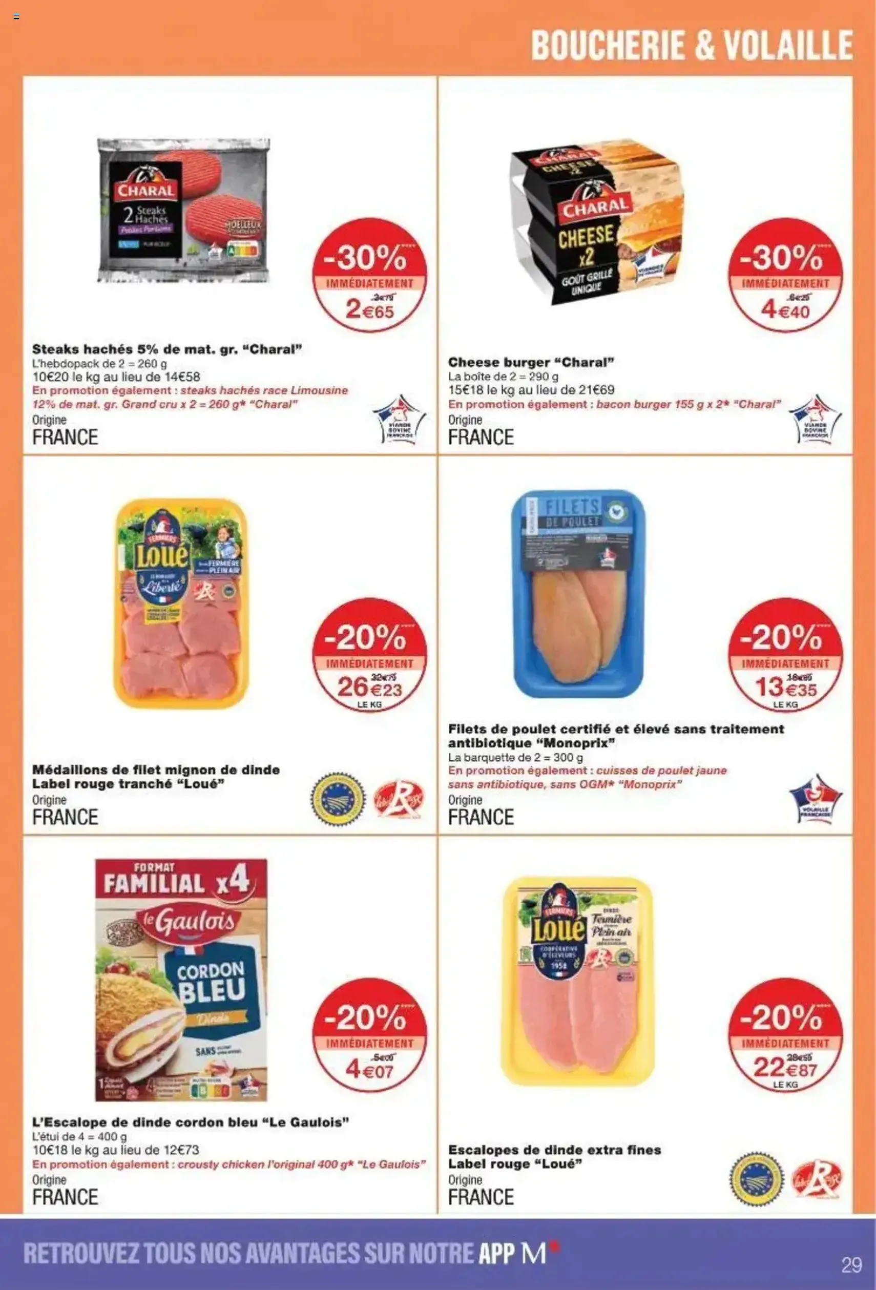 Monoprix catalogue - brochure valable à partir du 29/07/2025, page 29 sur 47 Monoprix catalogue - brochure valable à partir du 29/07/2025, page 29 sur 47