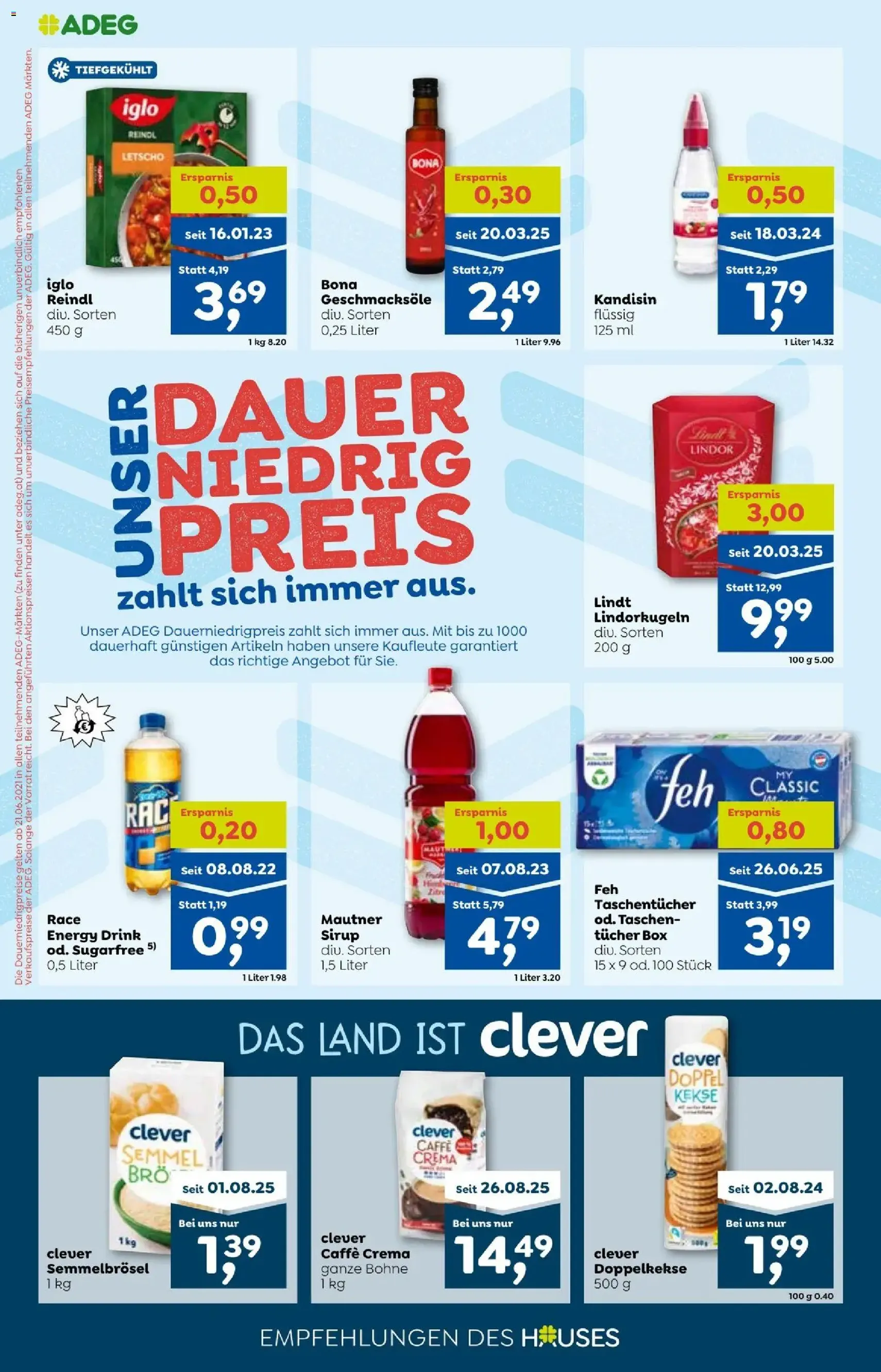 ADEG Flugblatt - Gültiger Prospekt ab 20.11.2025, Seite 10 von insgesamt 12