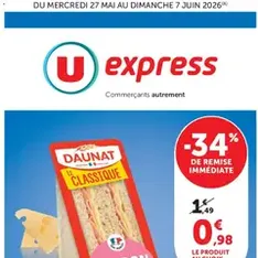U Express catalogue - Prévisualisation du catalogue valable à partir du 27/05/2026