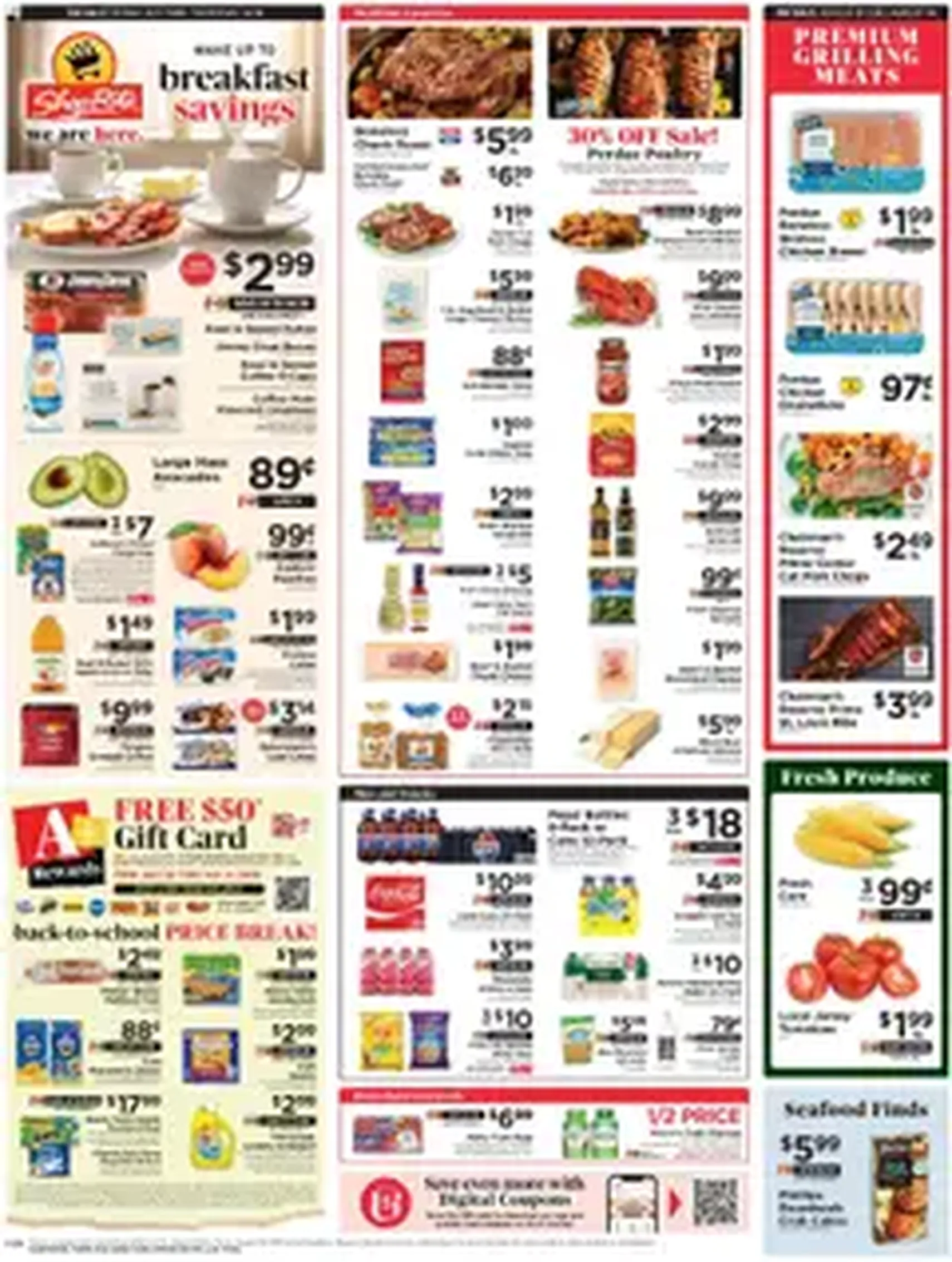ShopRite Weekly Ad - valid flyer from 08/08/2025, page 1 of 1