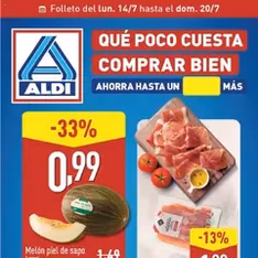 Vista previa del folleto Aldi folleto Península válido desde 14/07/2025