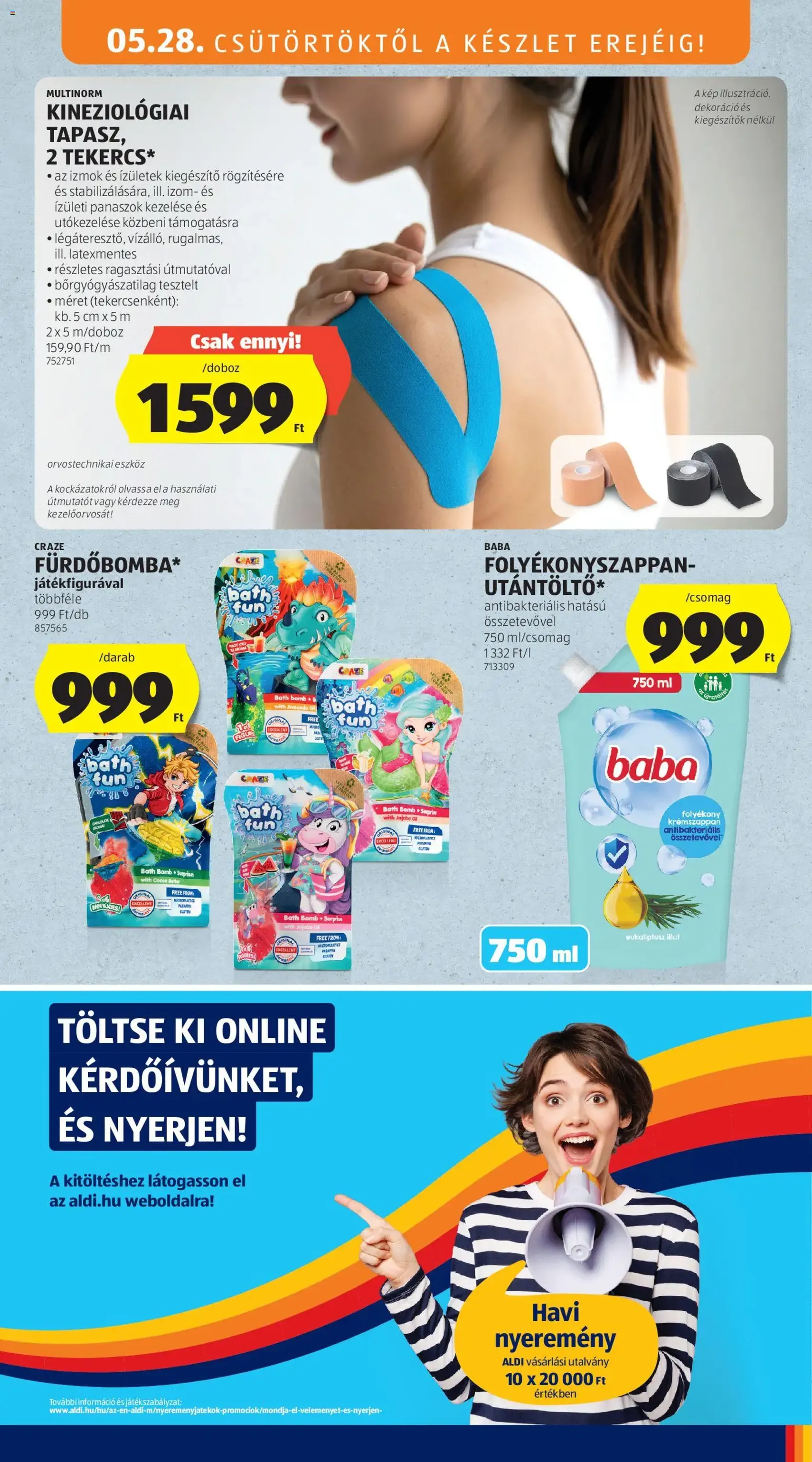 Aldi akciós újság - 2026.05.28. érvényes szórólap 25 oldal 60 oldalból