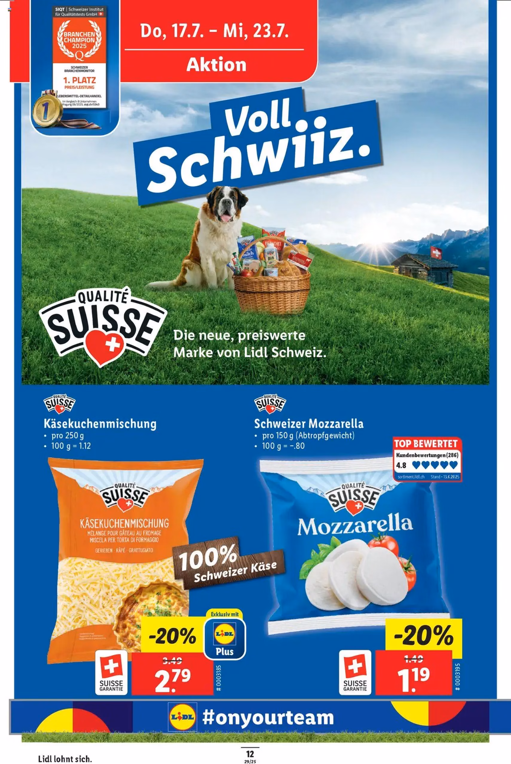 Lidl Aktionen - Gültiger Prospekt ab 17.07.2025, Seite 14 von insgesamt 34 Lidl Aktionen - Gültiger Prospekt ab 17.07.2025, Seite 14 von insgesamt 34