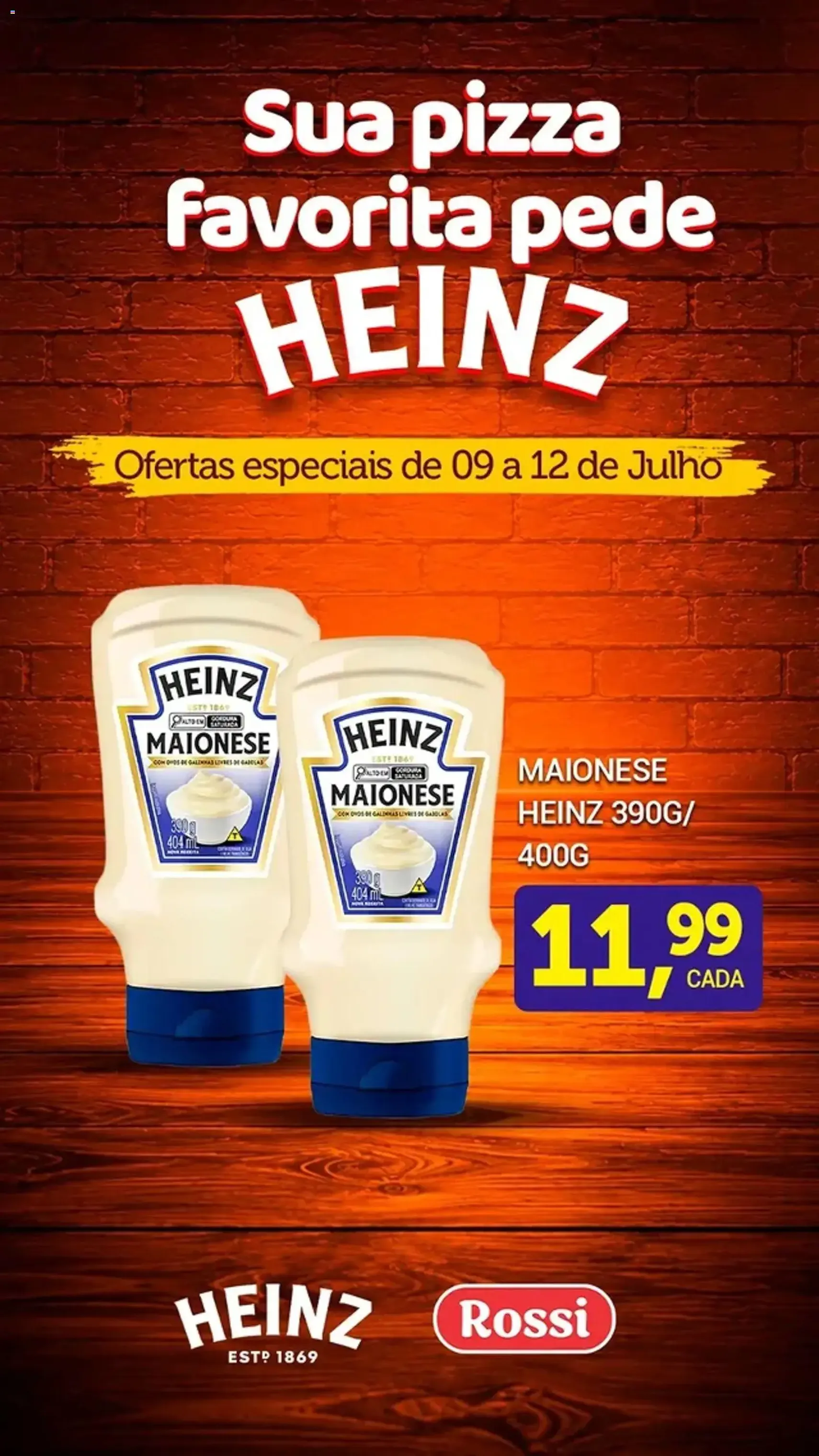 Rossi Supermercados ofertas Pizza - folheto válido a partir de 09/07/2026 página 3 de 3