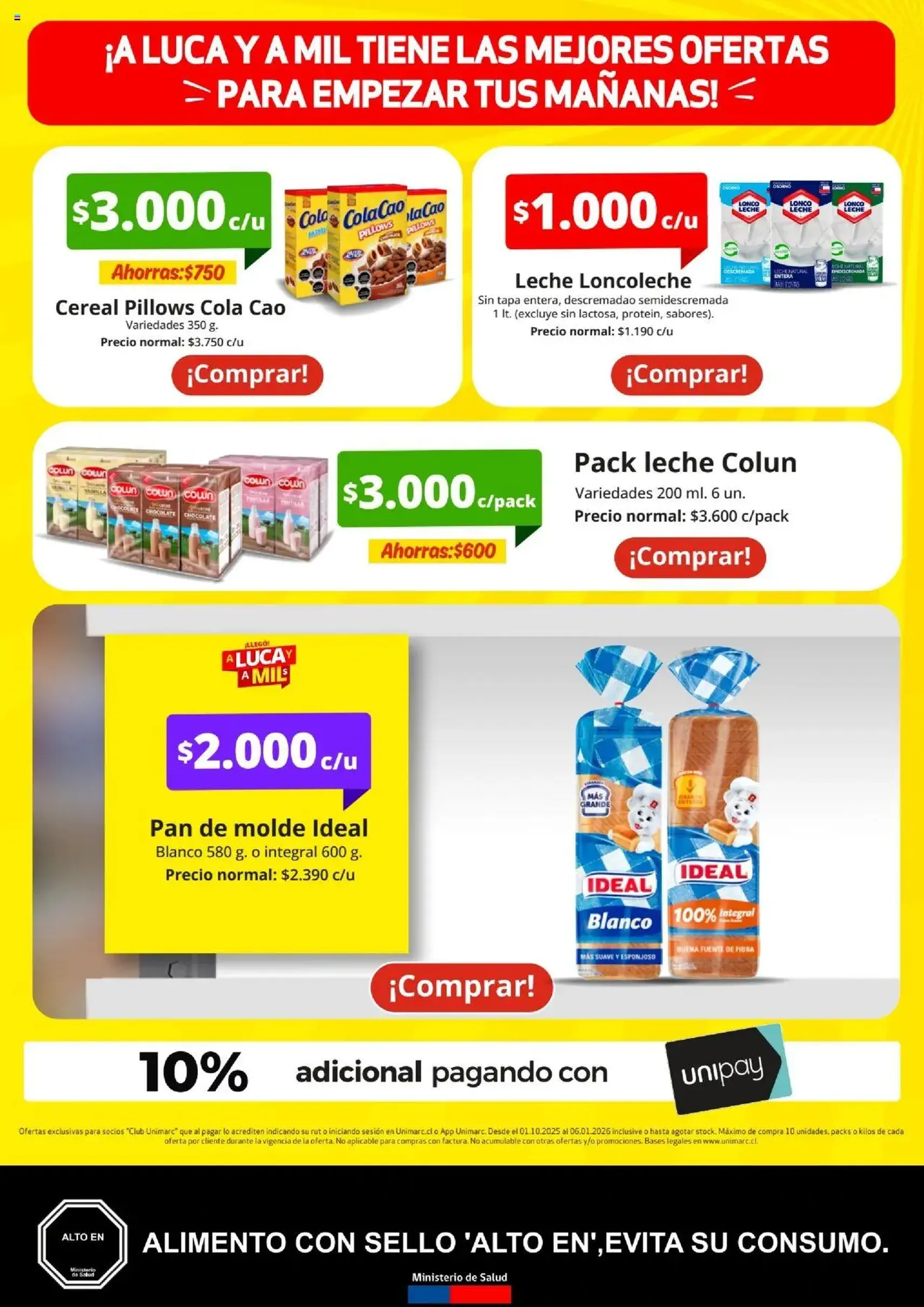 Unimarc Ofertas - folleto válido desde 30.09.2025 página 8 de 16