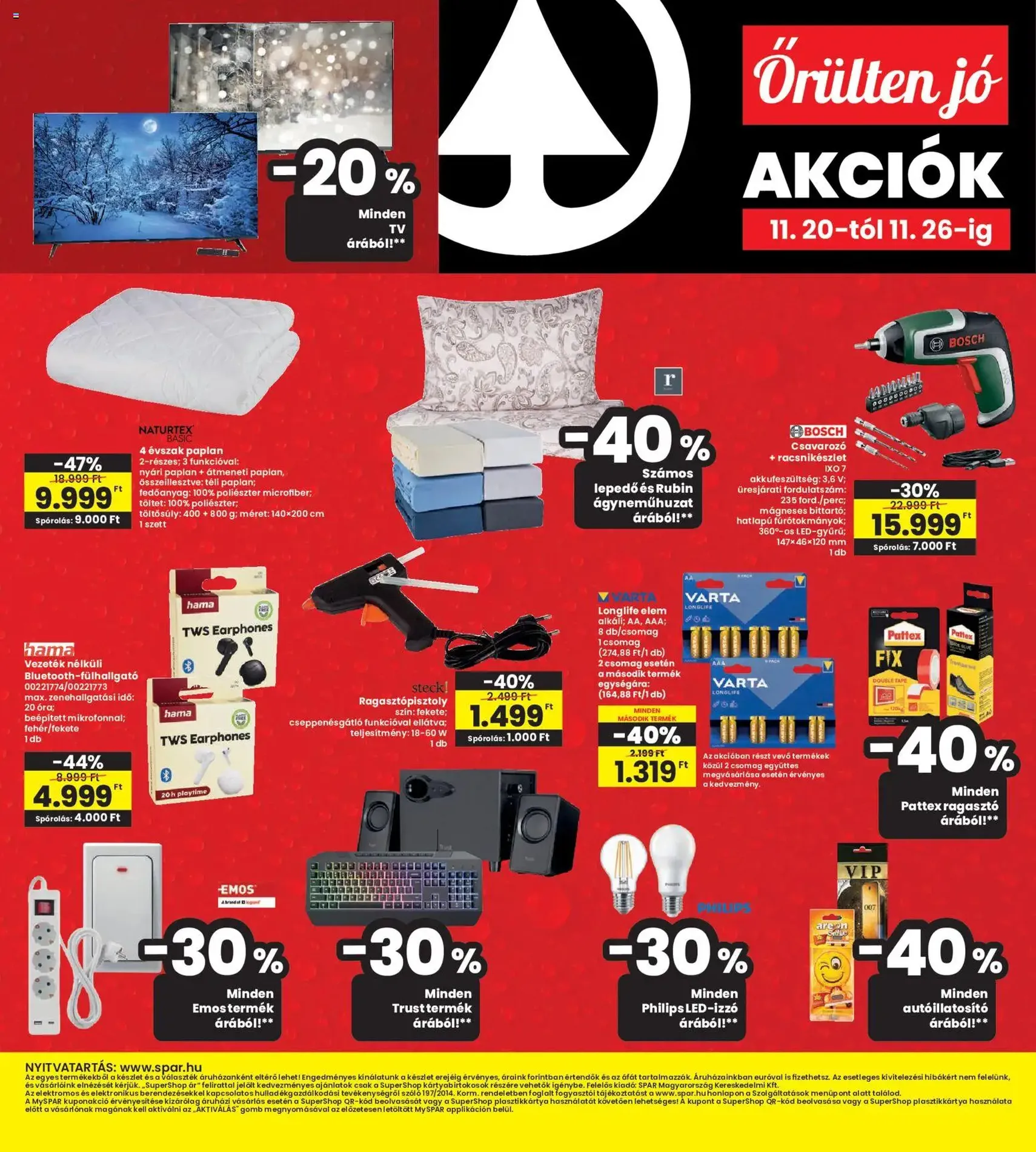 Interspar Black Friday - 2025.11.20. érvényes szórólap 16 oldal 20 oldalból