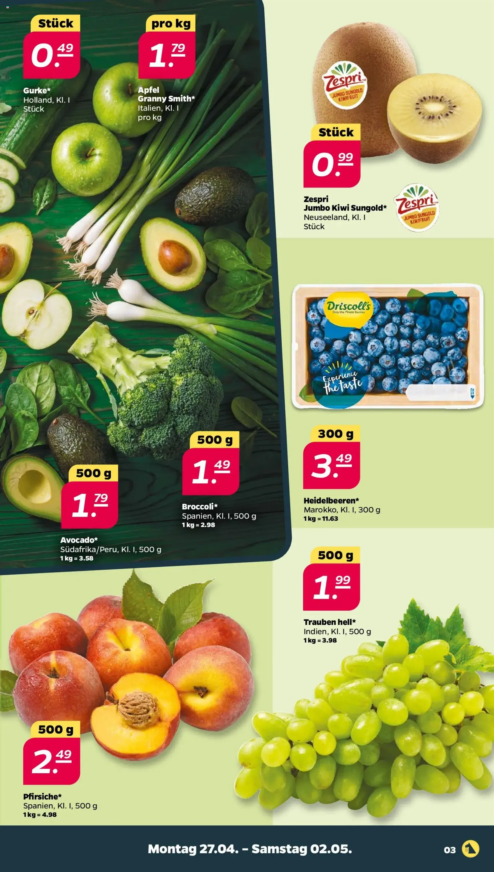 Netto Prospekt - Gültiger Prospekt ab 27.04.2026, Seite 3 von insgesamt 37