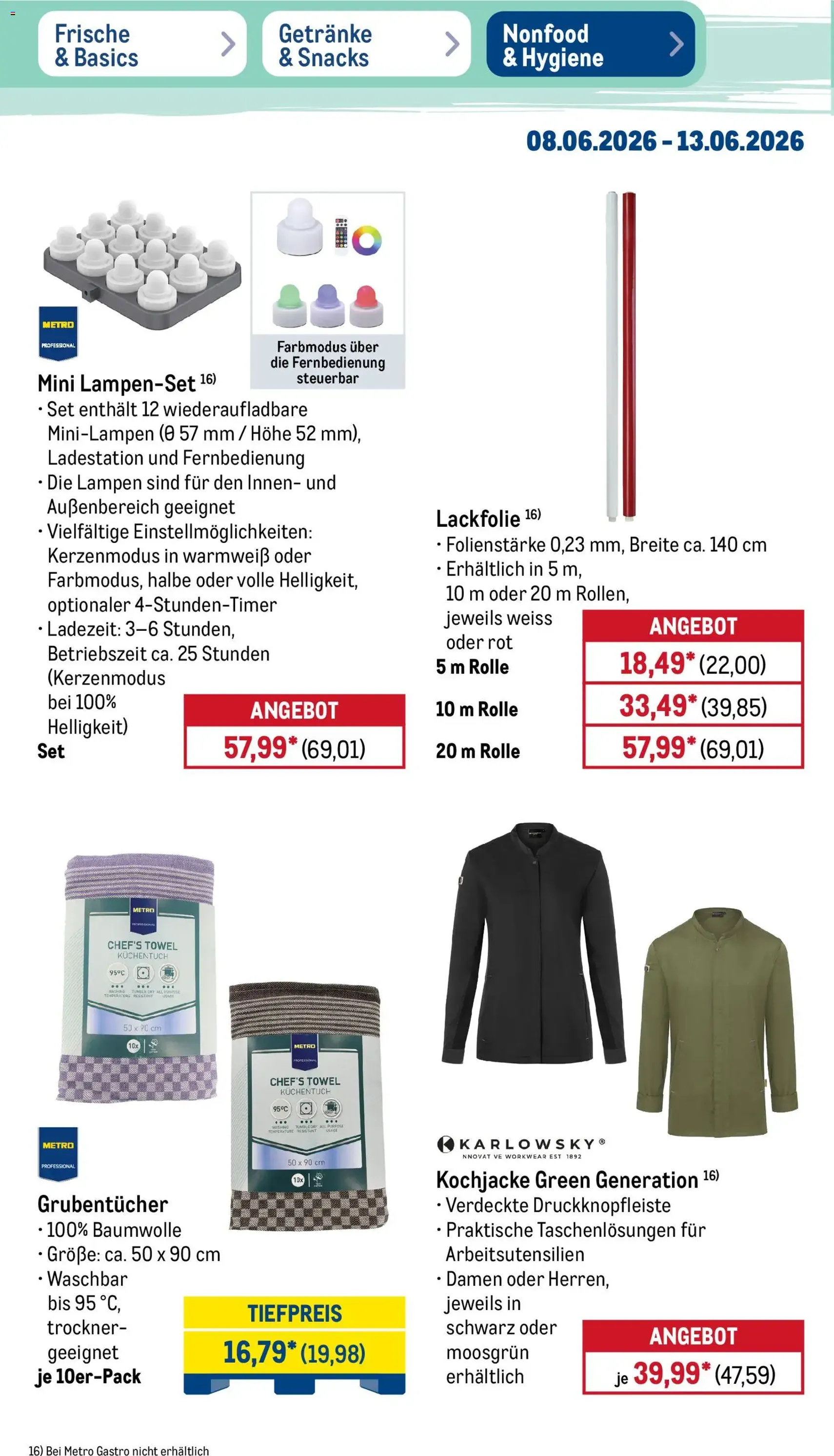 Metro Prospekt - Gültiger Prospekt ab 08.06.2026, Seite 44 von insgesamt 55