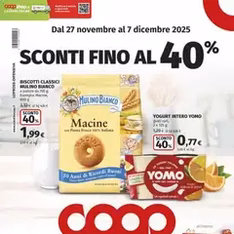 Volantino COOP - anteprima volantino valido dal 27/11/2025