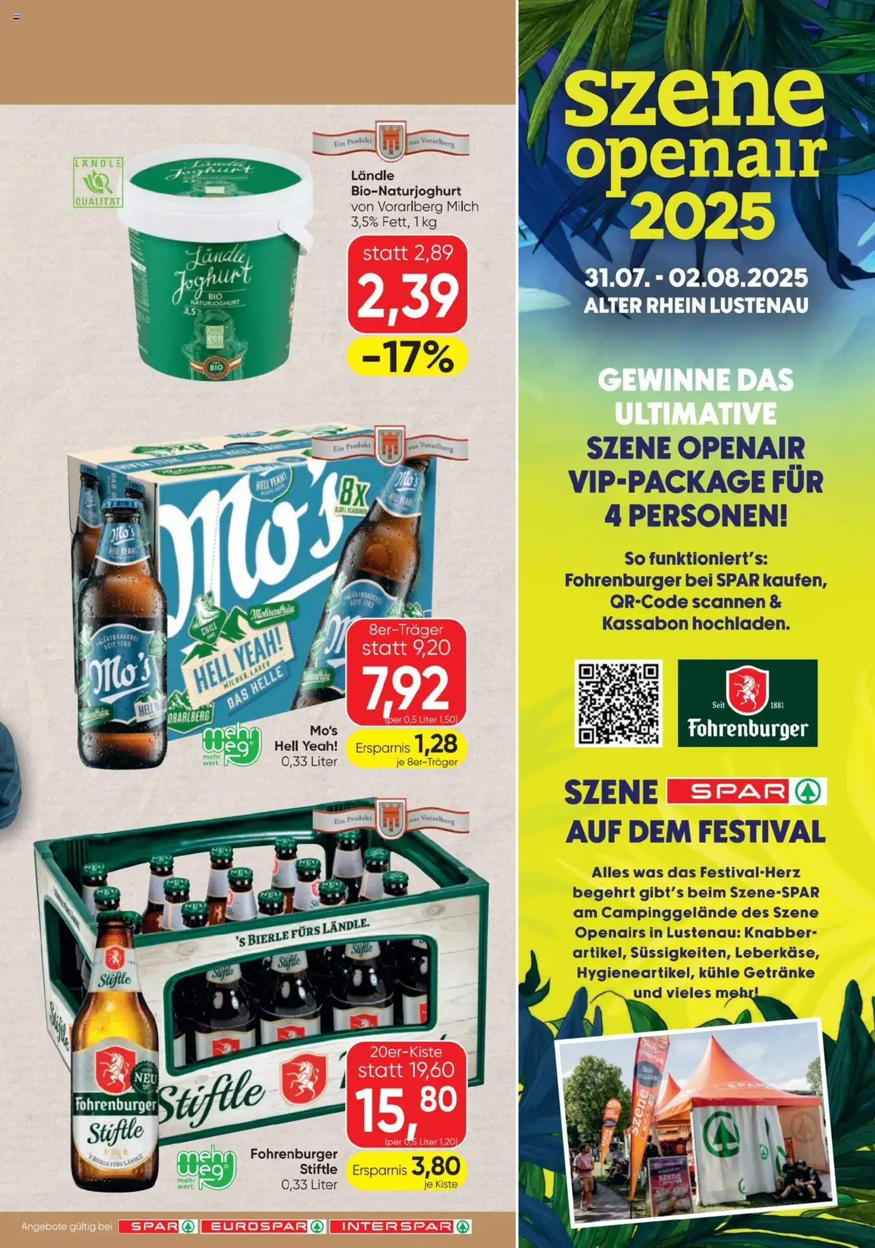 Spar Flugblatt - Gültiger Prospekt ab 17.07.2025, Seite 13 von insgesamt 20 Spar Flugblatt - Gültiger Prospekt ab 17.07.2025, Seite 13 von insgesamt 20