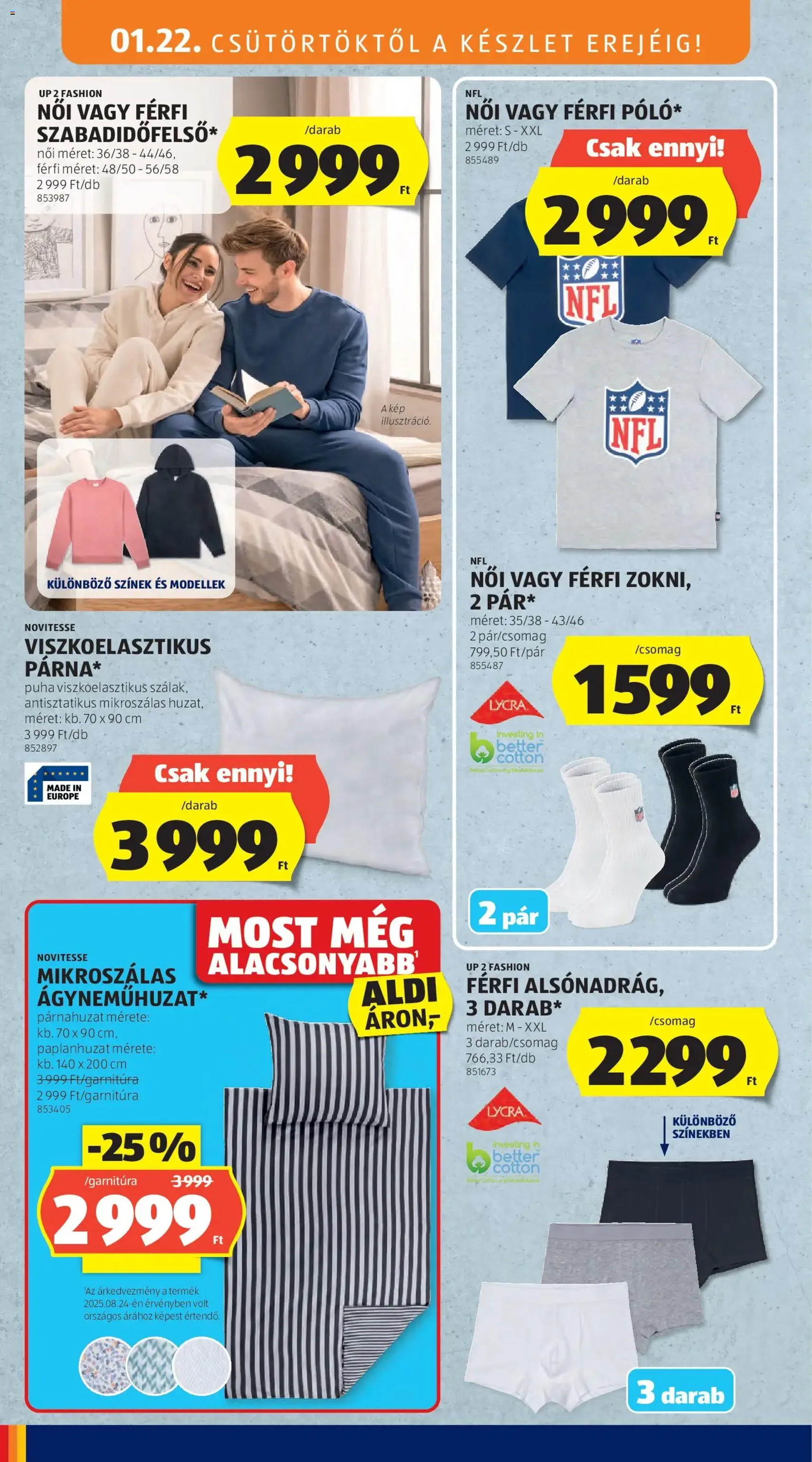 Aldi Akciós újság - 2026.01.22. érvényes szórólap 22 oldal 50 oldalból