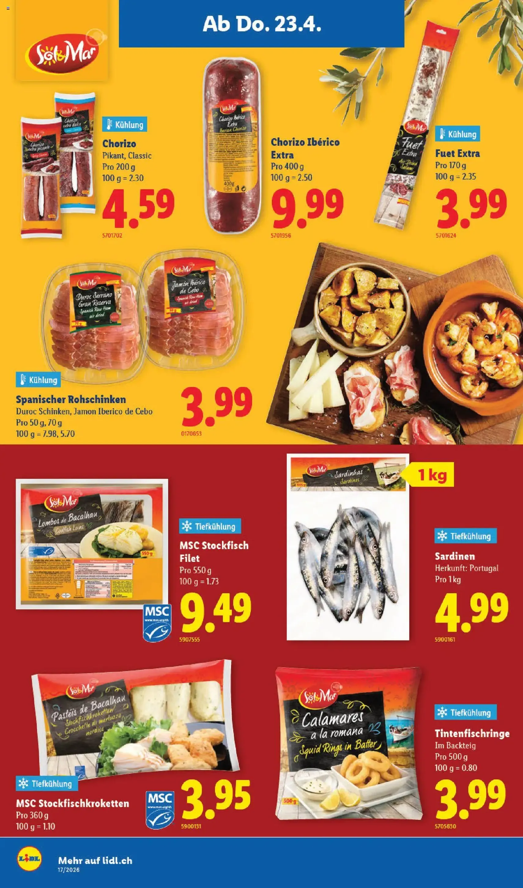 Lidl aktionen - Gültiger Prospekt ab 23.04.2026, Seite 14 von insgesamt 32