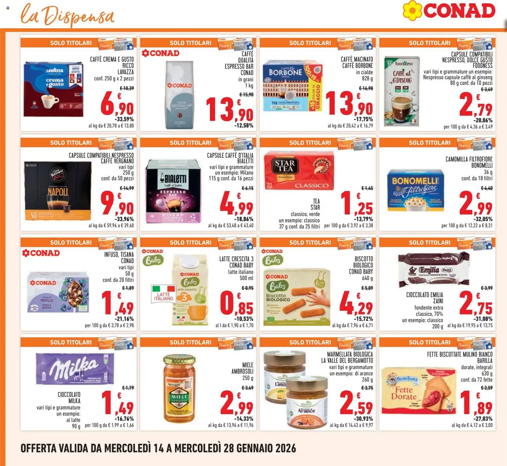 Volantino Conad - volantino valido dal 14/01/2026 pagina 16 di 28