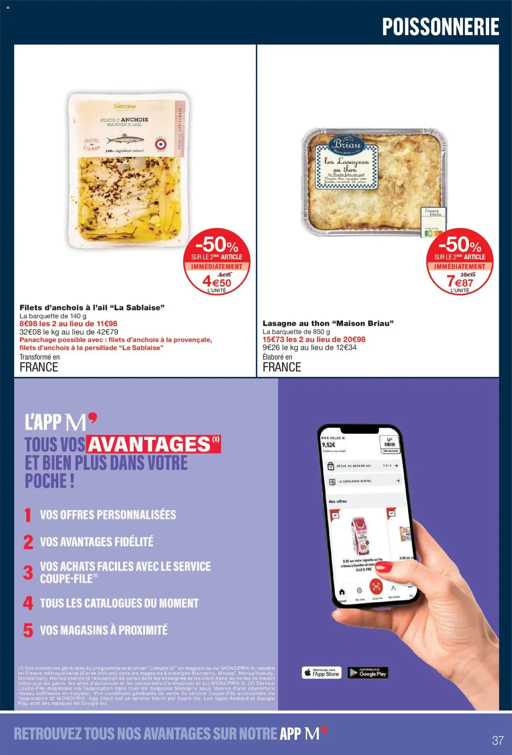 Monoprix catalogue - brochure valable à partir du 08/04/2026, page 37 sur 50