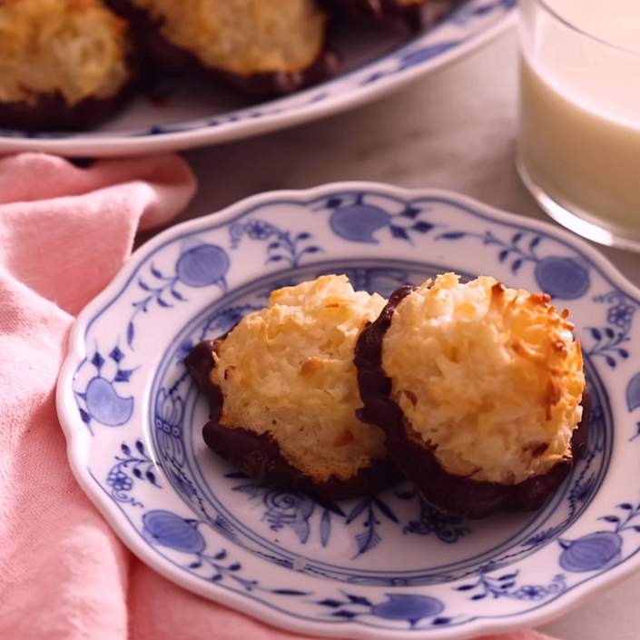 Veloci e morbidi biscotti al cocco