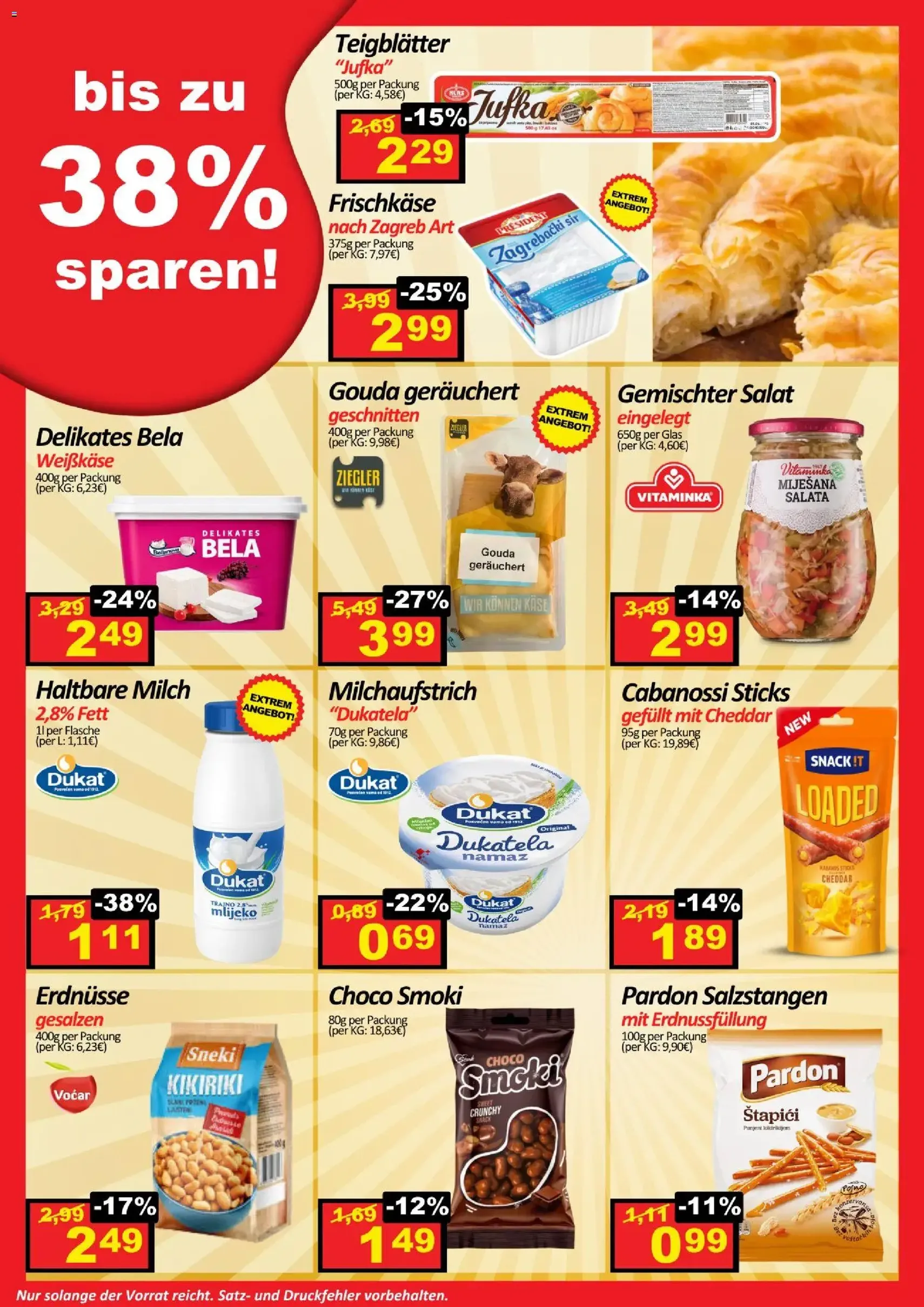 Wurstico Abholmarkt Flugblatt - Gültiger Prospekt ab 18.06.2026, Seite 3 von insgesamt 8
