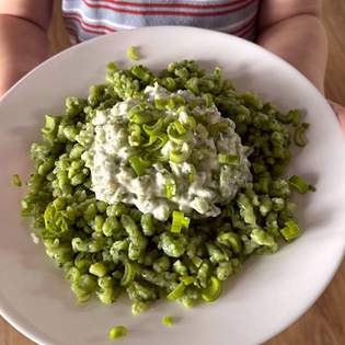 Recipe preview Dumplings without Potatoes from Wild Garlic