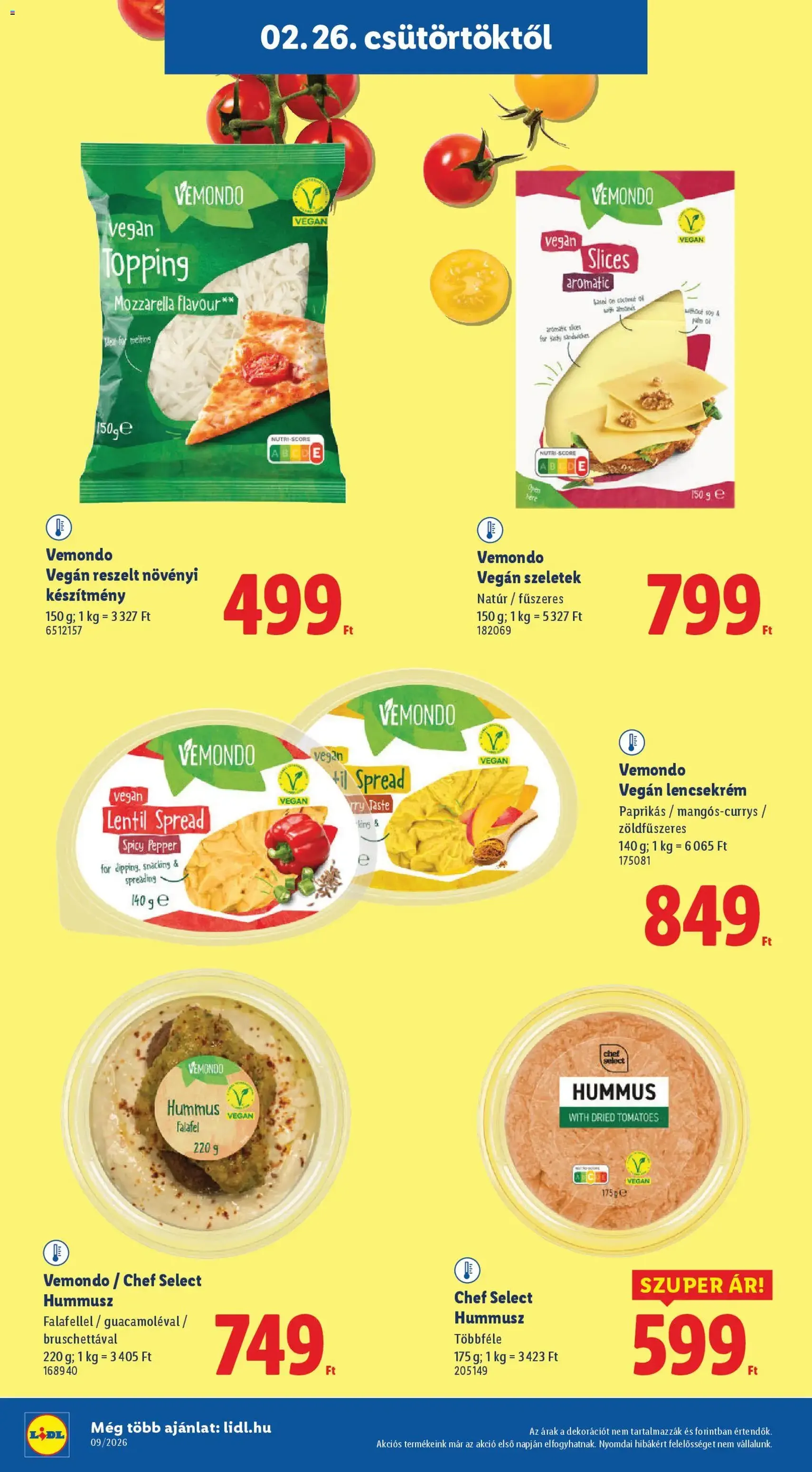 Lidl Akciós újság - 2026.02.26. érvényes szórólap 24 oldal 80 oldalból