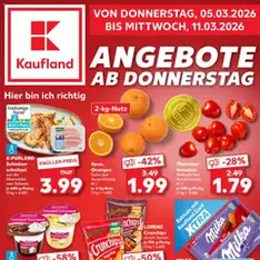 Kaufland Prospekt - Prospekt Vorschau gültig ab 05.03.2026
