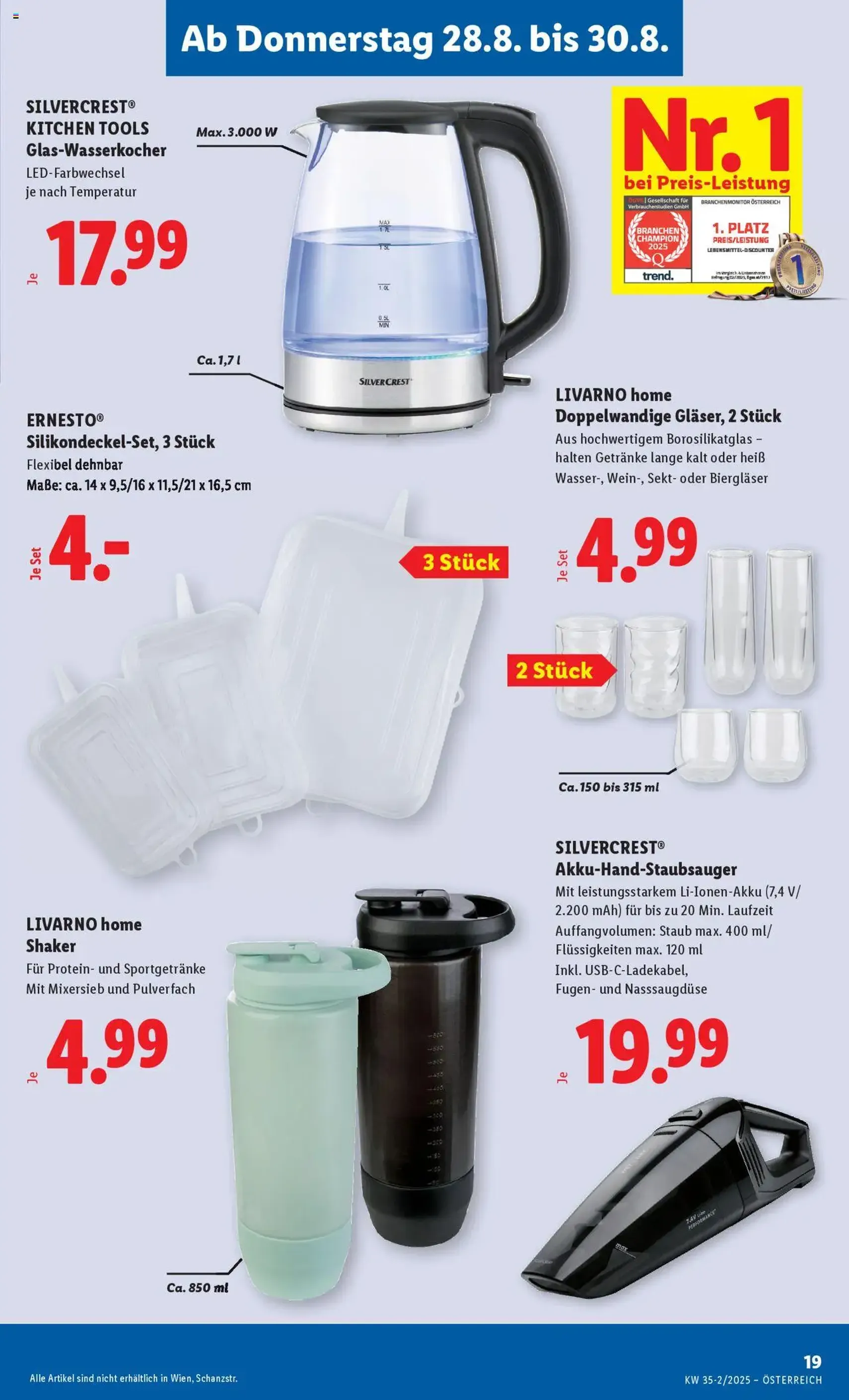 Lidl Flugblatt - Gültiger Prospekt ab 28.08.2025, Seite 21 von insgesamt 48 Lidl Flugblatt - Gültiger Prospekt ab 28.08.2025, Seite 21 von insgesamt 48