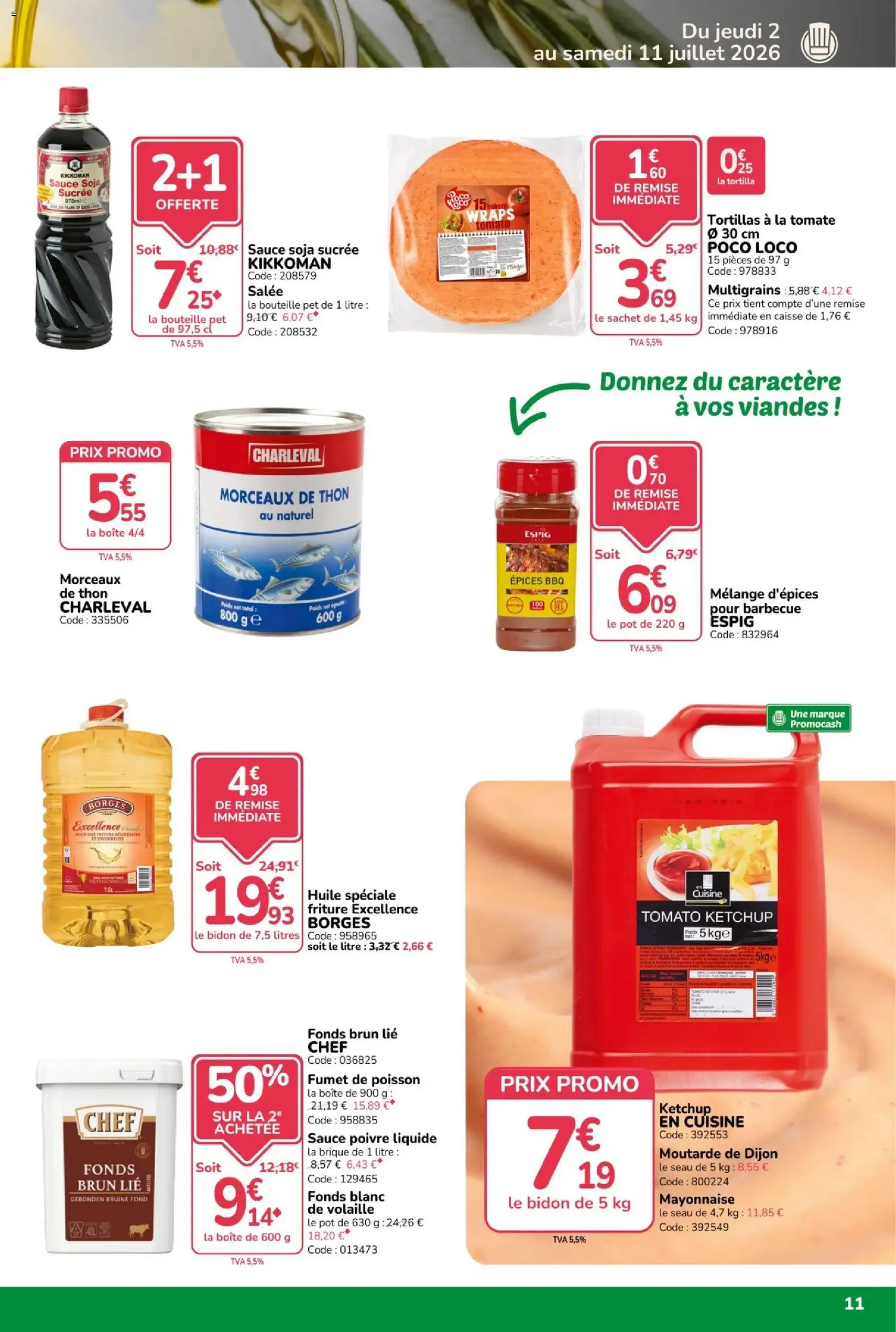 Promocash catalogue - brochure valable à partir du 02/07/2026, page 11 sur 24
