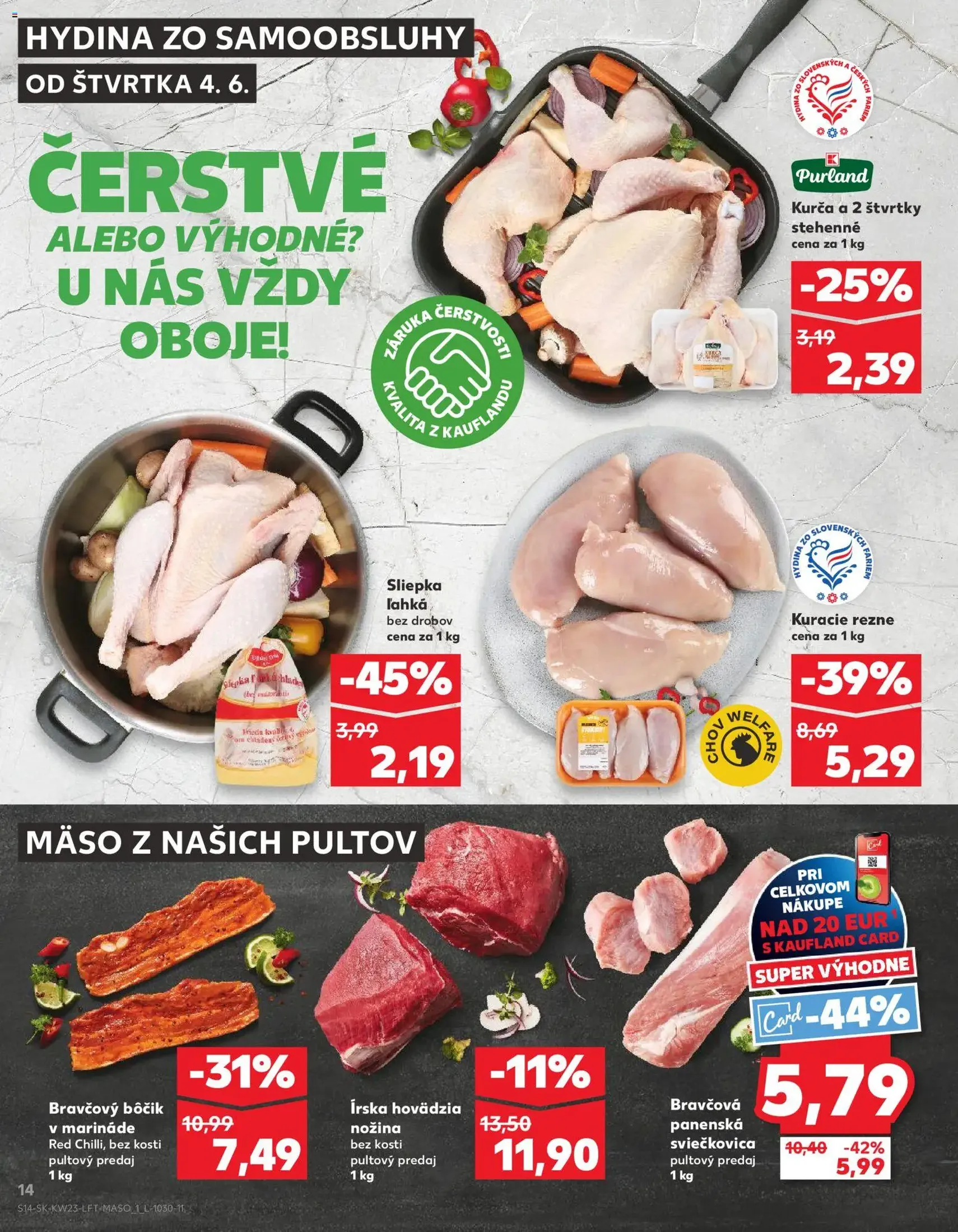 Kaufland SK akciós újság - 2026.06.04. érvényes szórólap 14 oldal 76 oldalból