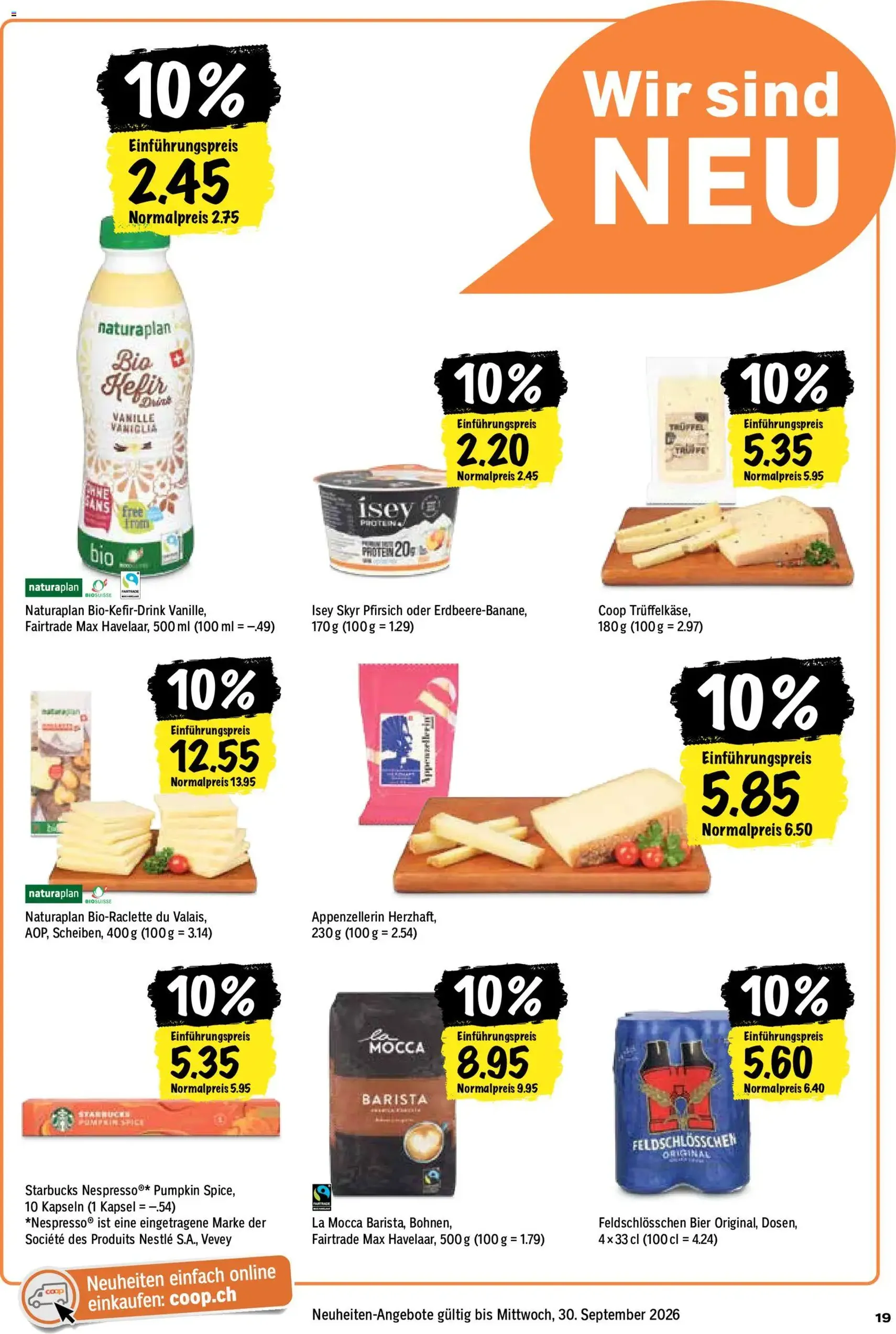 Coop aktionen - Gültiger Prospekt ab 17.09.2026, Seite 19 von insgesamt 24