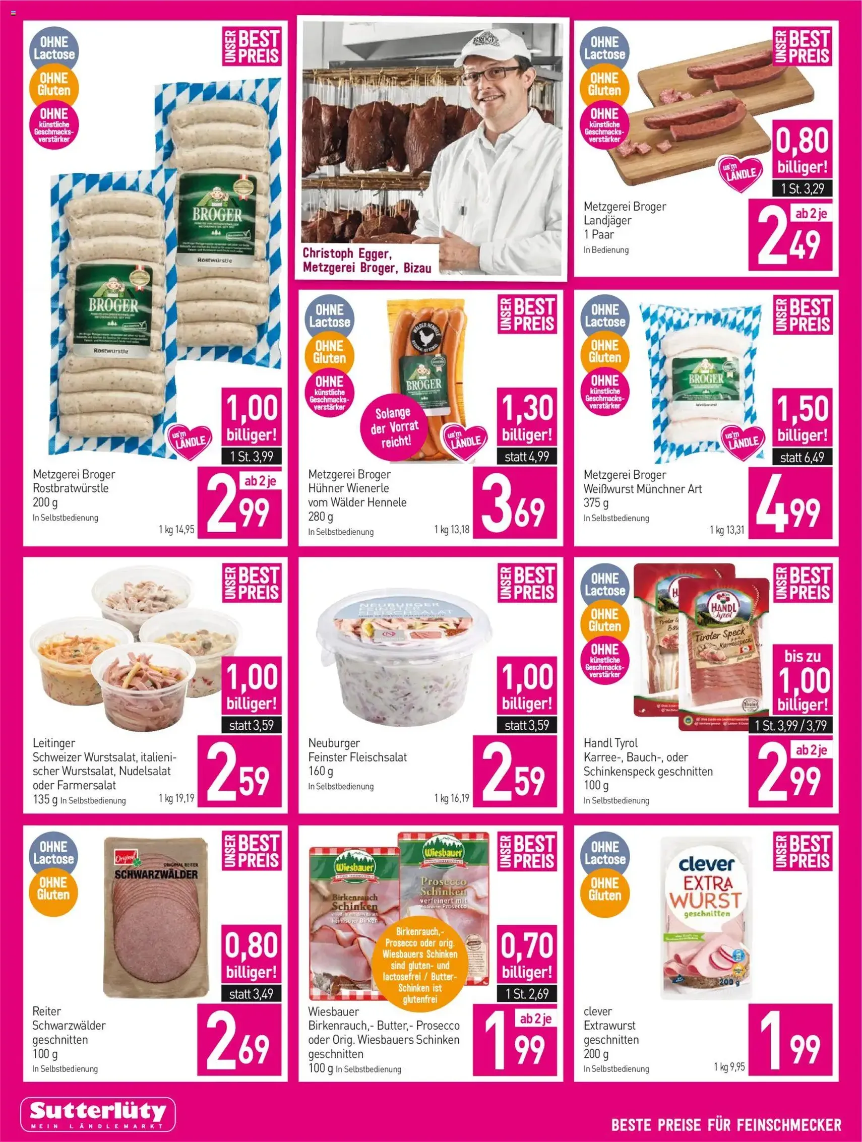 Sutterlüty Flugblatt - Gültiger Prospekt ab 12.03.2026, Seite 6 von insgesamt 24