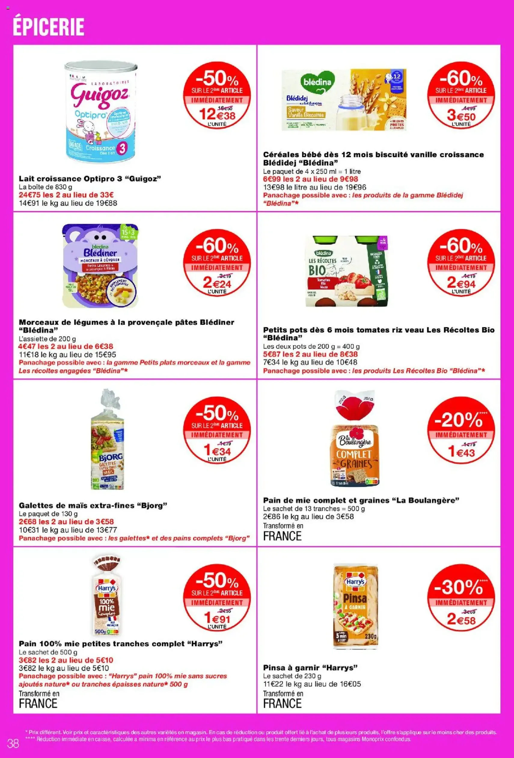 Monoprix catalogue - brochure valable à partir du 16/06/2026, page 38 sur 65