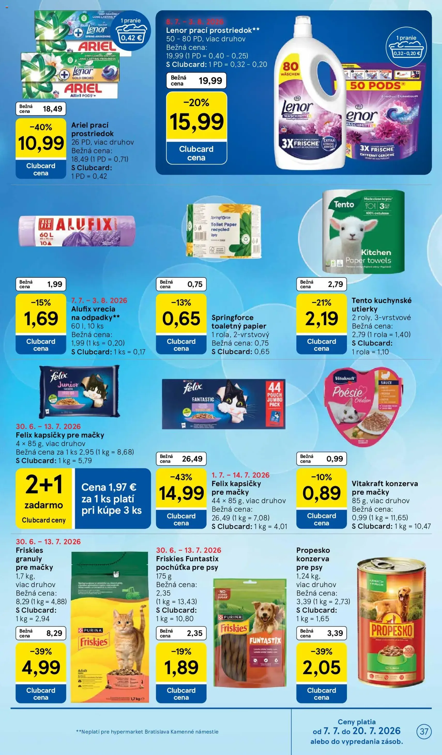 Tesco Hypermarket - leták - platný leták od 08.07.2026 strana 37 z 48