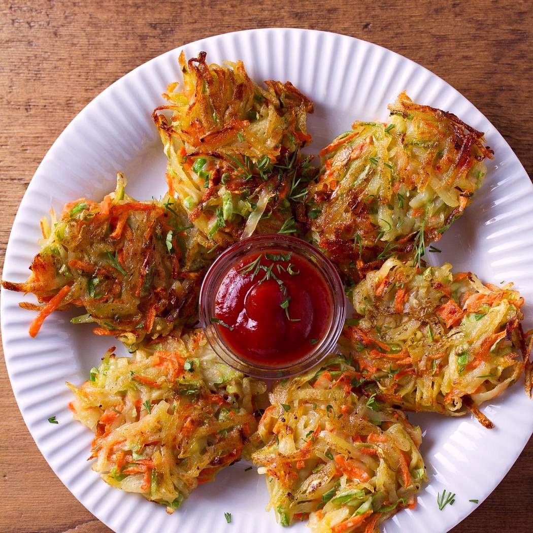 Frittelle di zucchine e carote