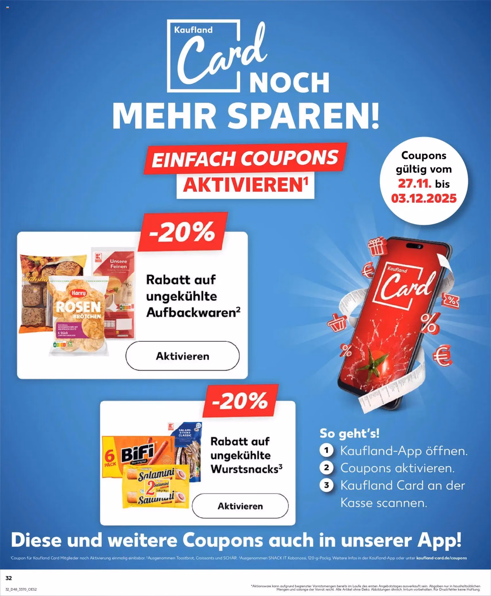 Kaufland Prospekt - Gültiger Prospekt ab 27.11.2025, Seite 32 von insgesamt 36