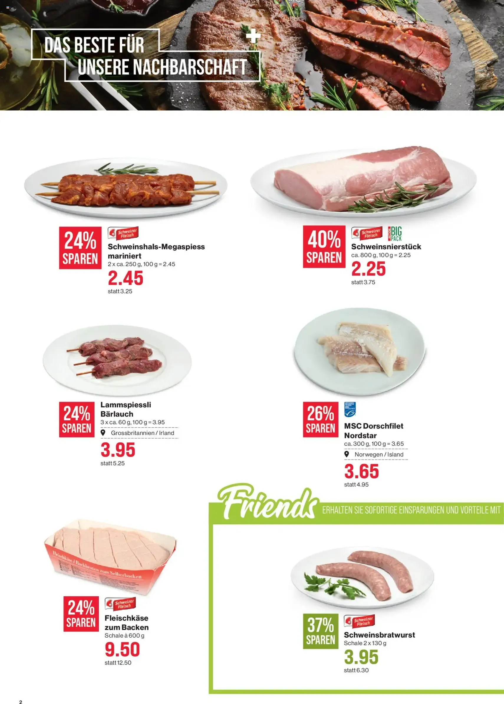 SPAR aktionen - Gültiger Prospekt ab 16.04.2026, Seite 2 von insgesamt 22