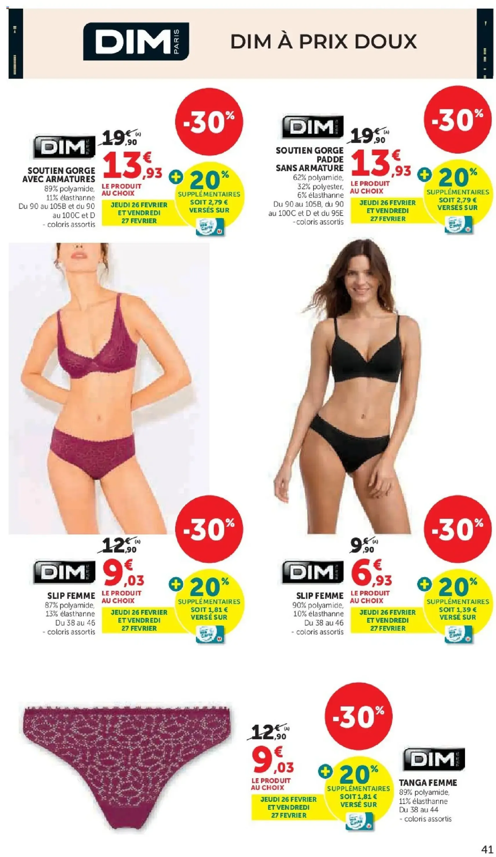 Super U catalogue - brochure valable à partir du 24/02/2026, page 41 sur 44