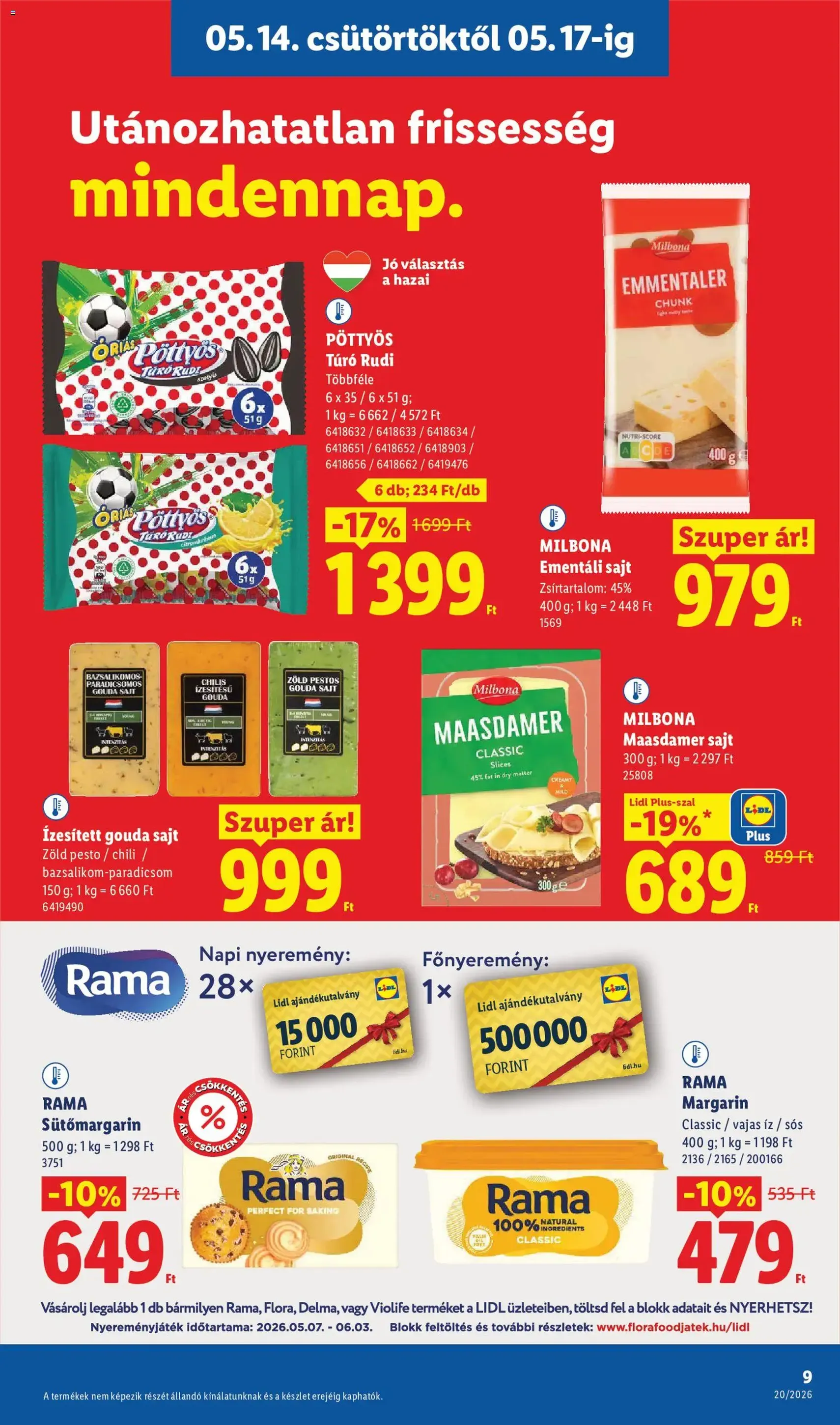 Lidl akciós újság - 2026.05.14. érvényes szórólap 9 oldal 68 oldalból